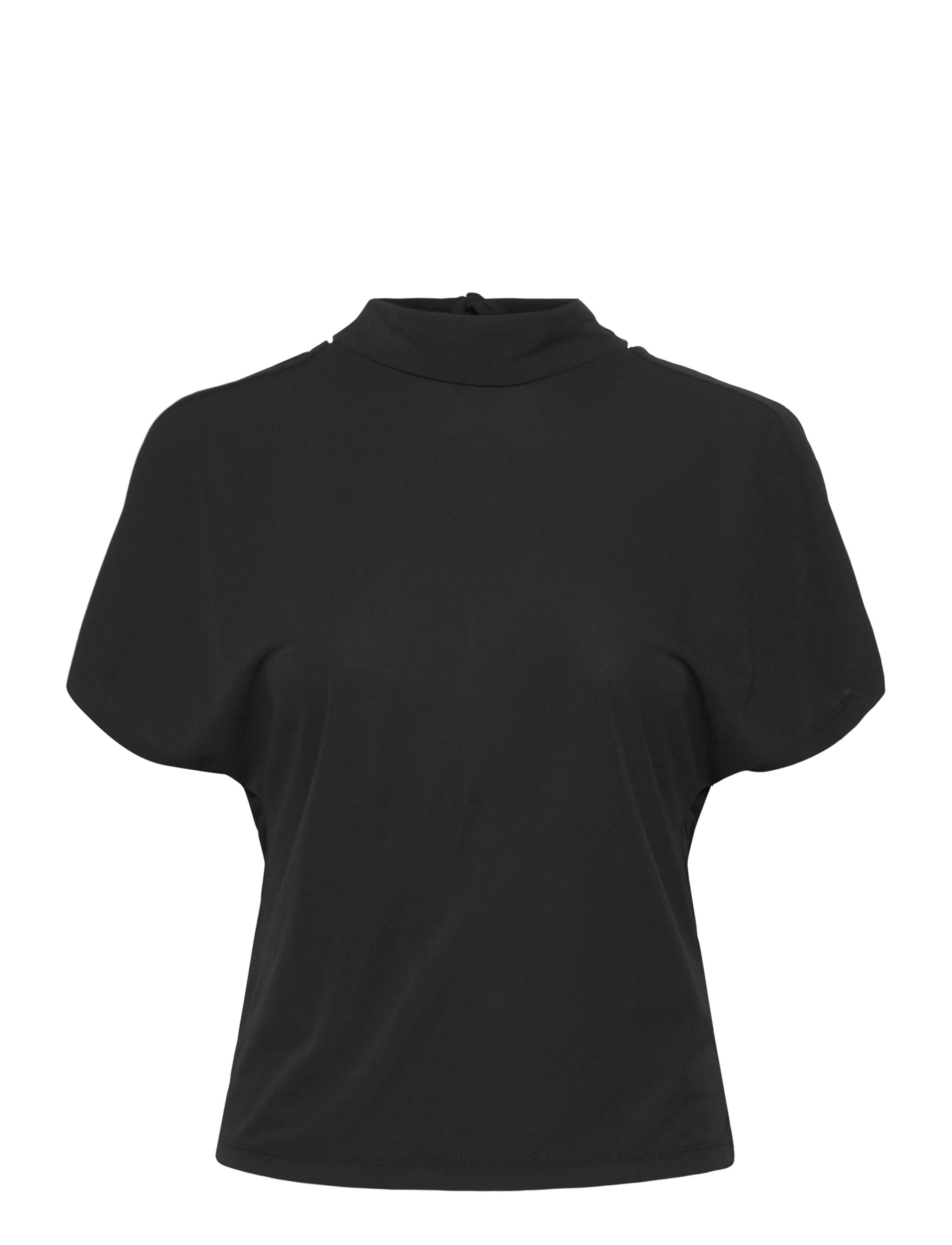 Gina Tricot Tie top - T-shirts & Hauts - BLACK (9000) / black