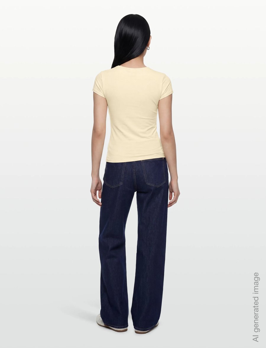 Gina Tricot - Slim fit top - t-särgid - afterglow (7209) - 4
