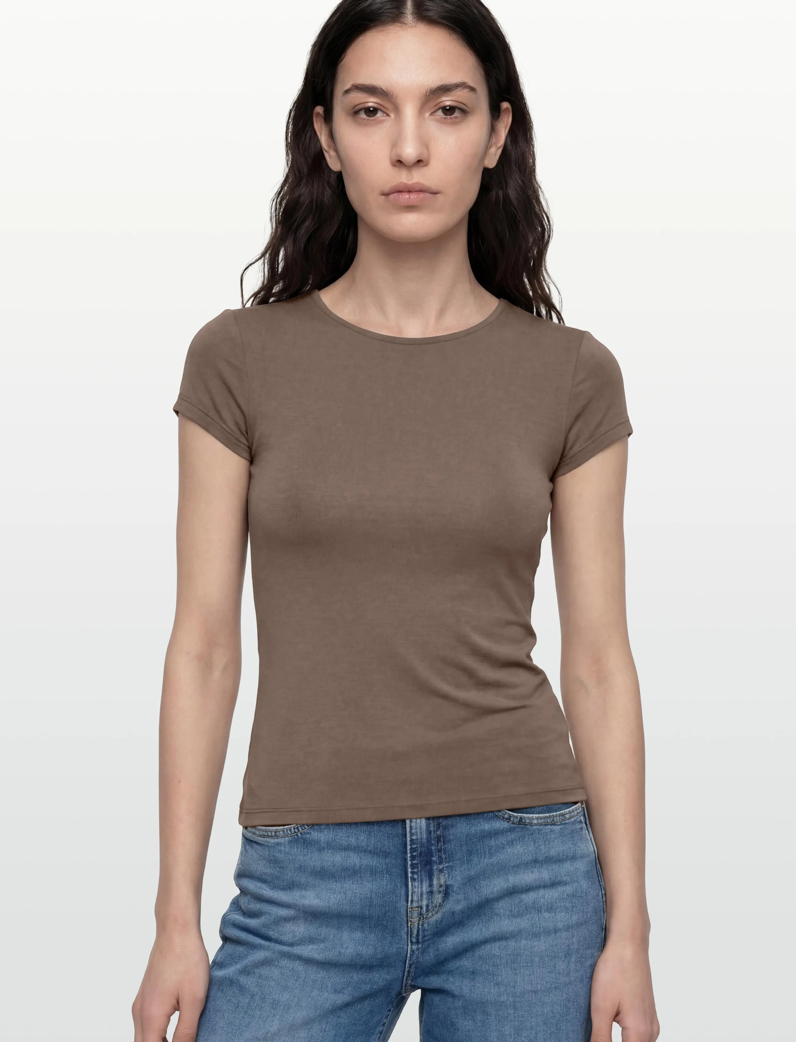 Gina Tricot - Slim fit top - t-shirts - falcon (7092) - 3