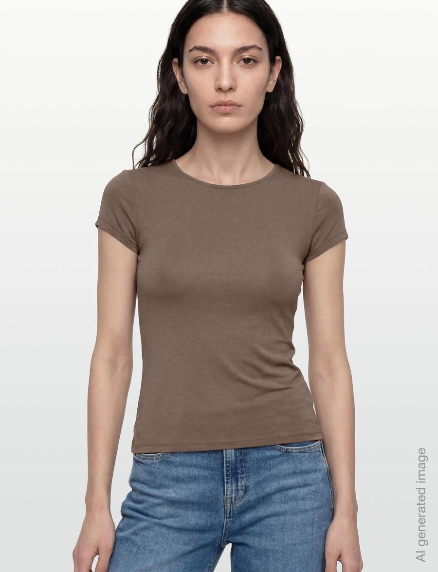 Gina Tricot - Slim fit top - t-shirts - falcon (7092) - 3