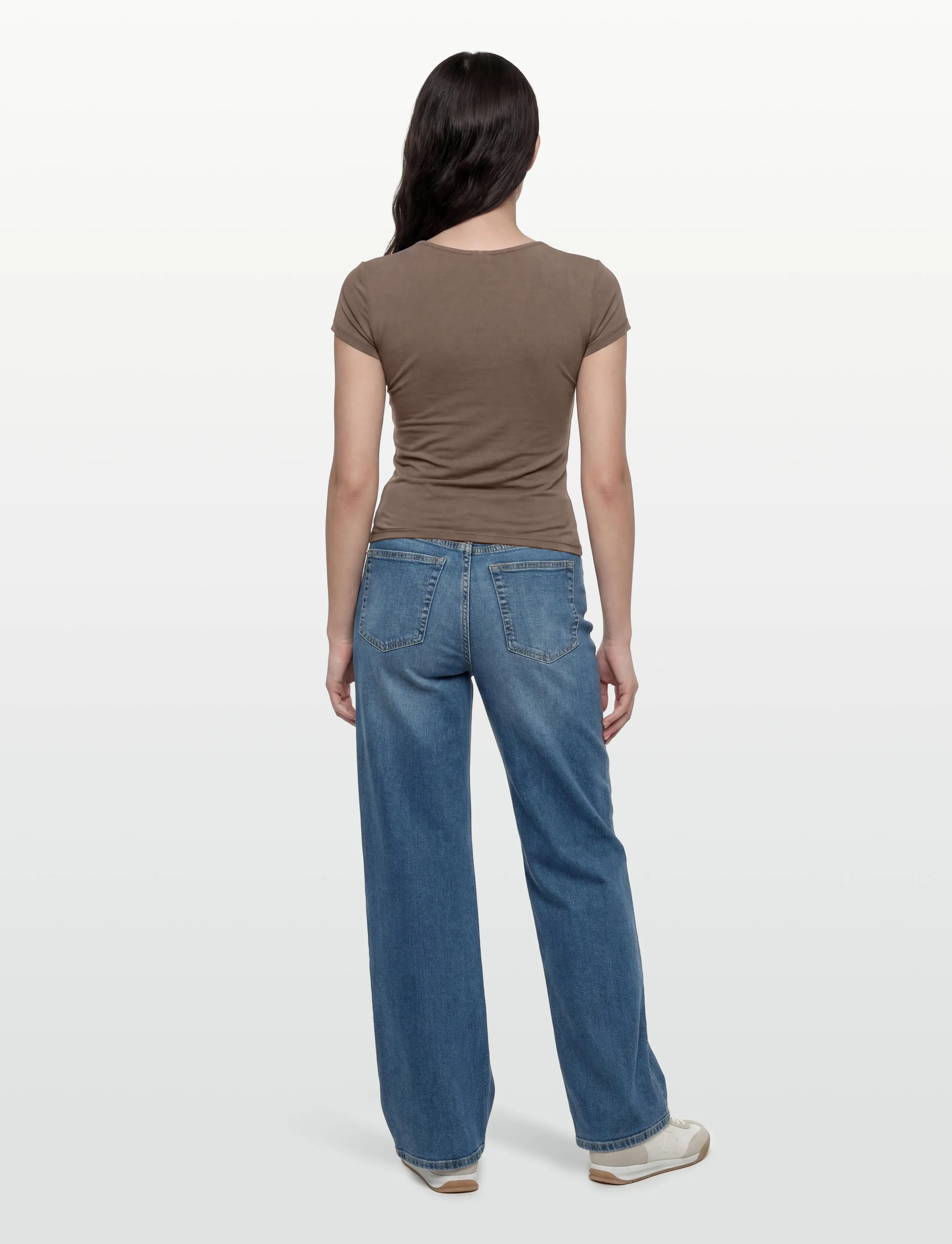 Gina Tricot - Slim fit top - t-shirts - falcon (7092) - 4