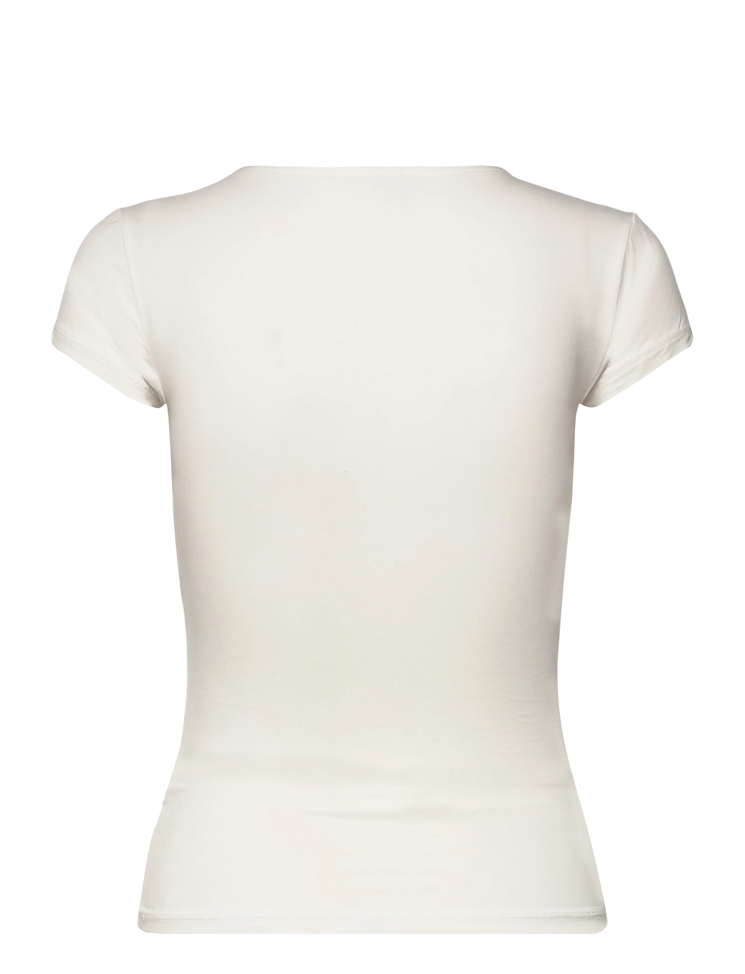 Gina Tricot - Slim fit top - t-shirts - offwhite - 2