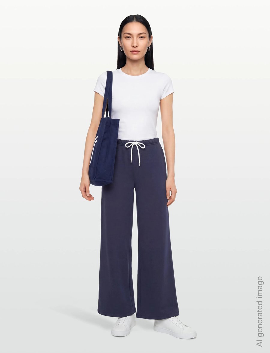 Gina Tricot - Comfy low sweatpants - modetrender - peacoat - 0