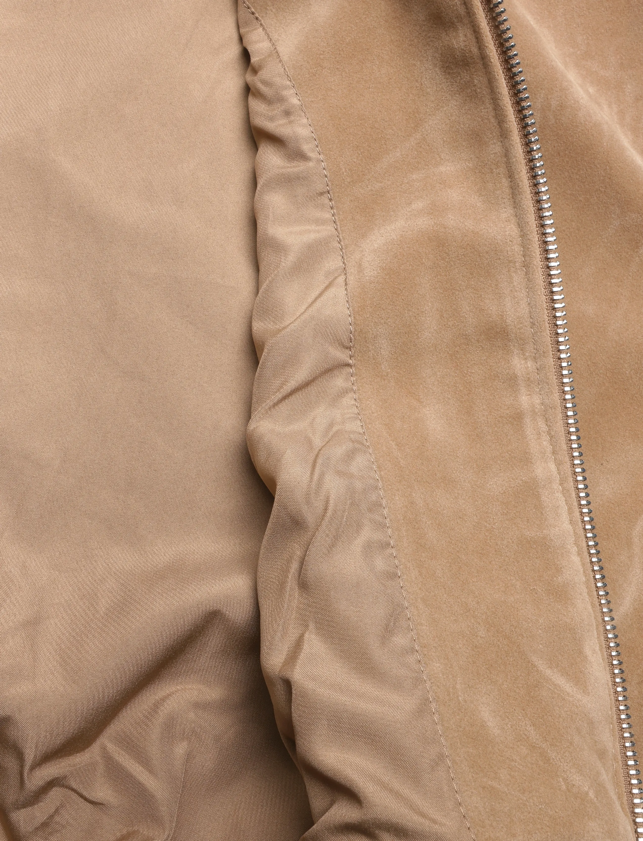 Gina Tricot - Faux suede short jacket - lt beige (7201) - 4