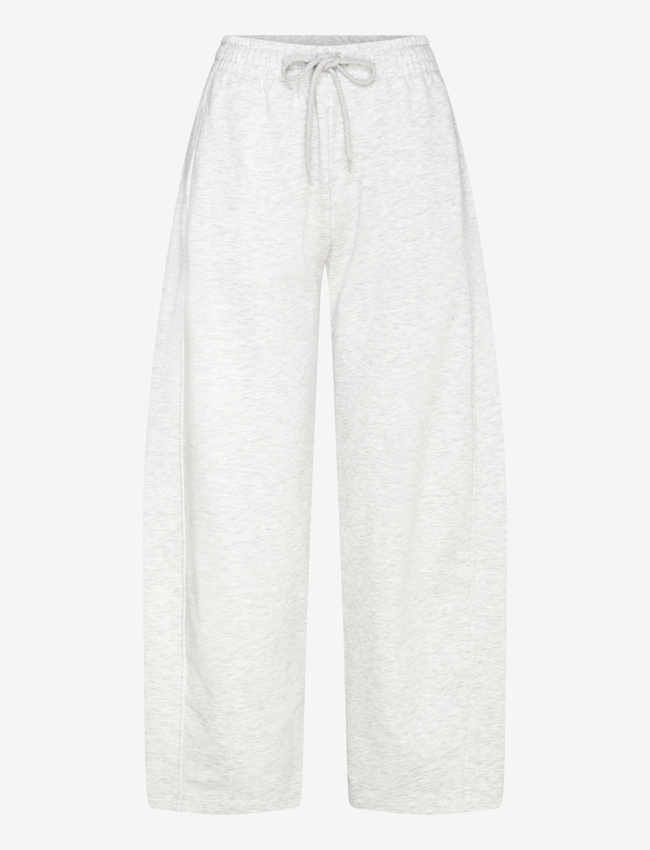 Gina Tricot - Barrel sweatpants - moetrendid - lt grey melange - 0