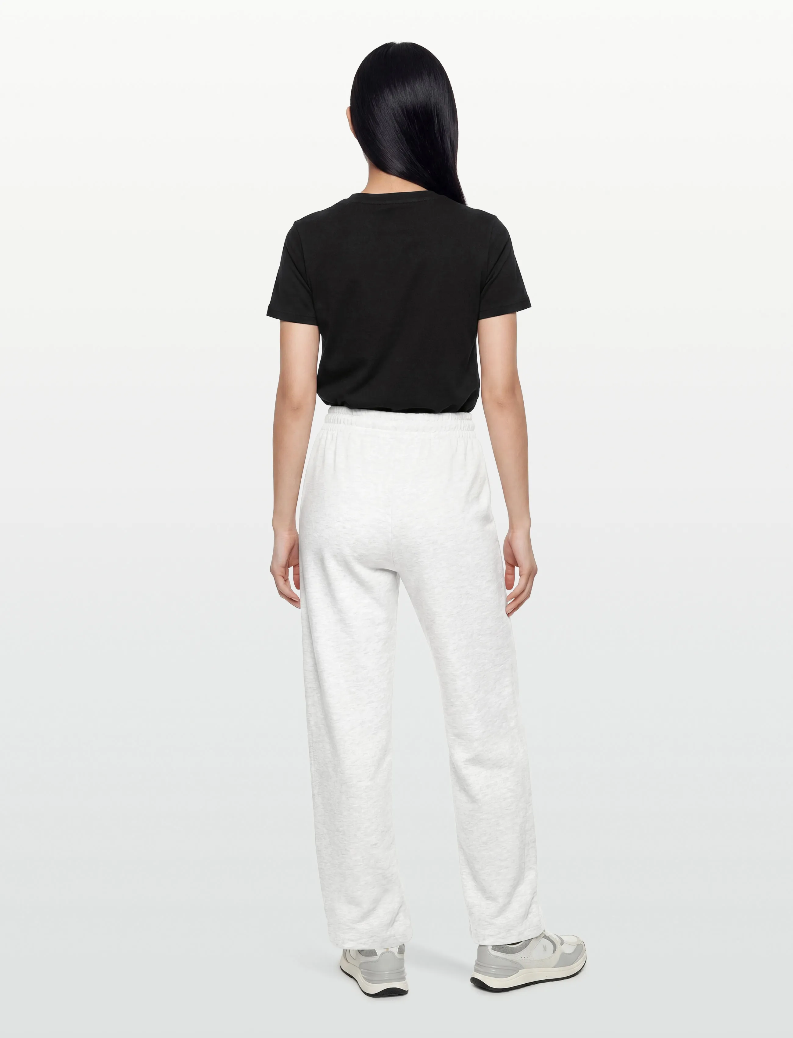 Gina Tricot - Barrel sweatpants - mode trends - lt grey melange - 4