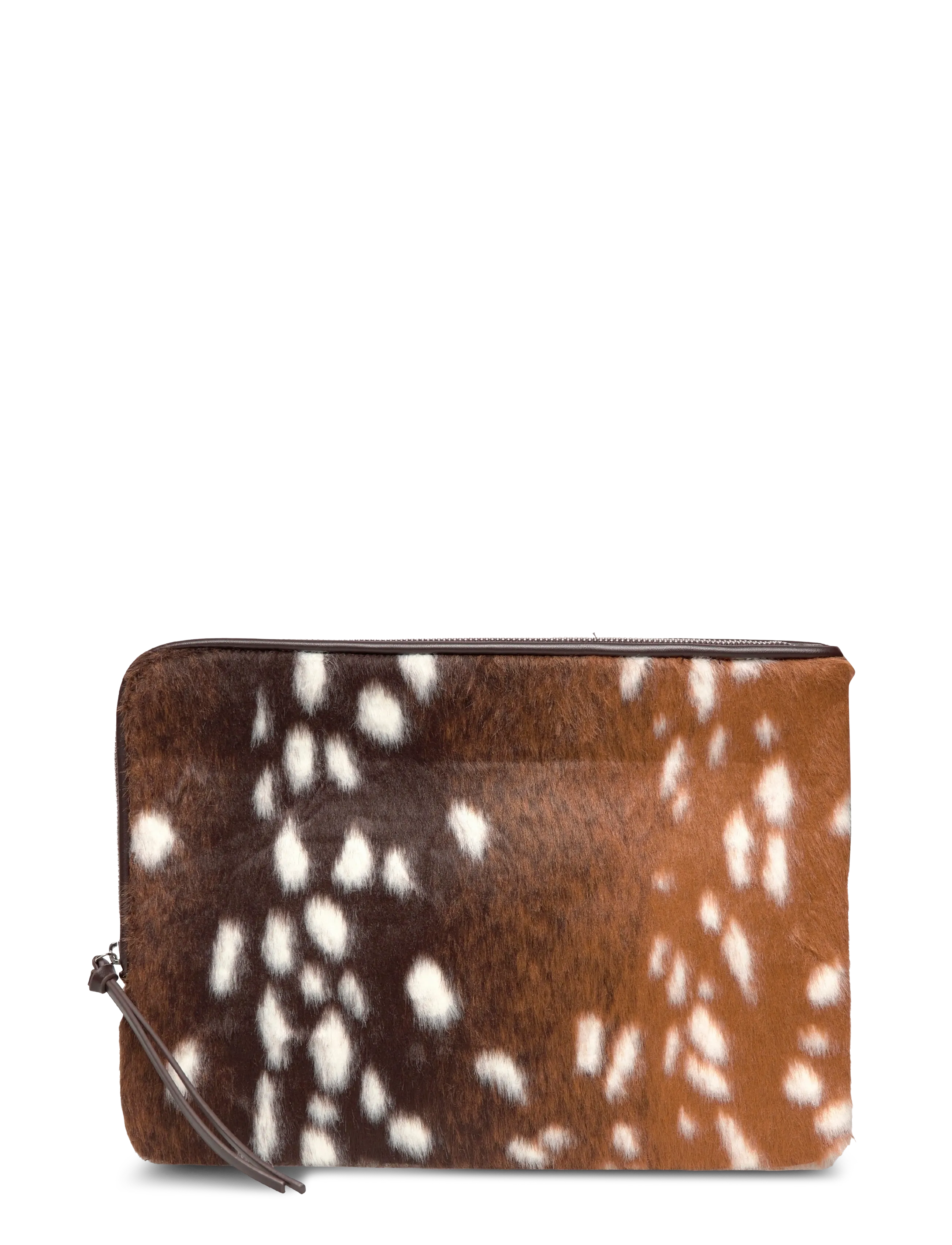 Gina Tricot Hair On Laptop Case, One Size, Bags, Braun - Computer Frauen