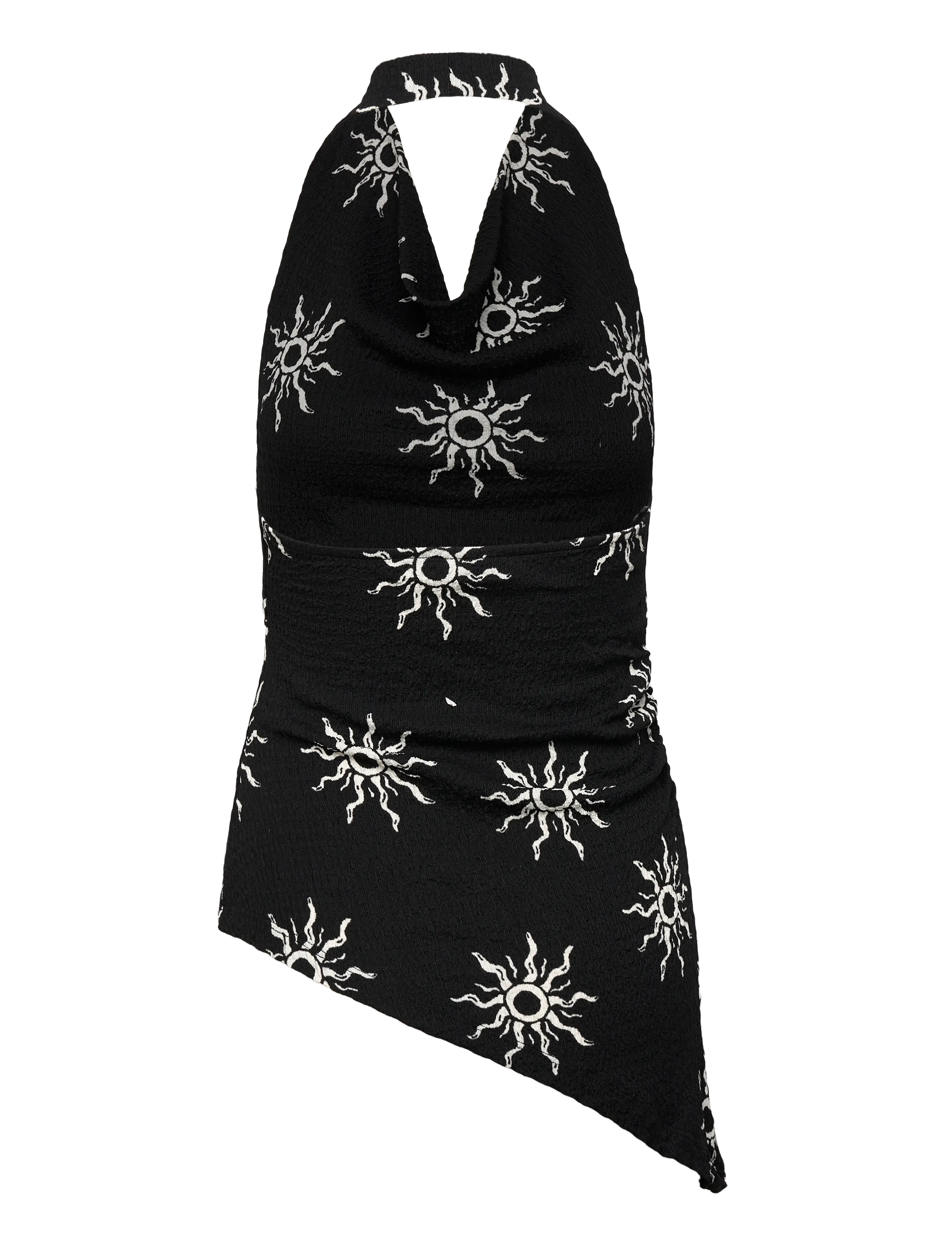Gina Tricot - Halterneck top - tanktops - graphic sun - 1