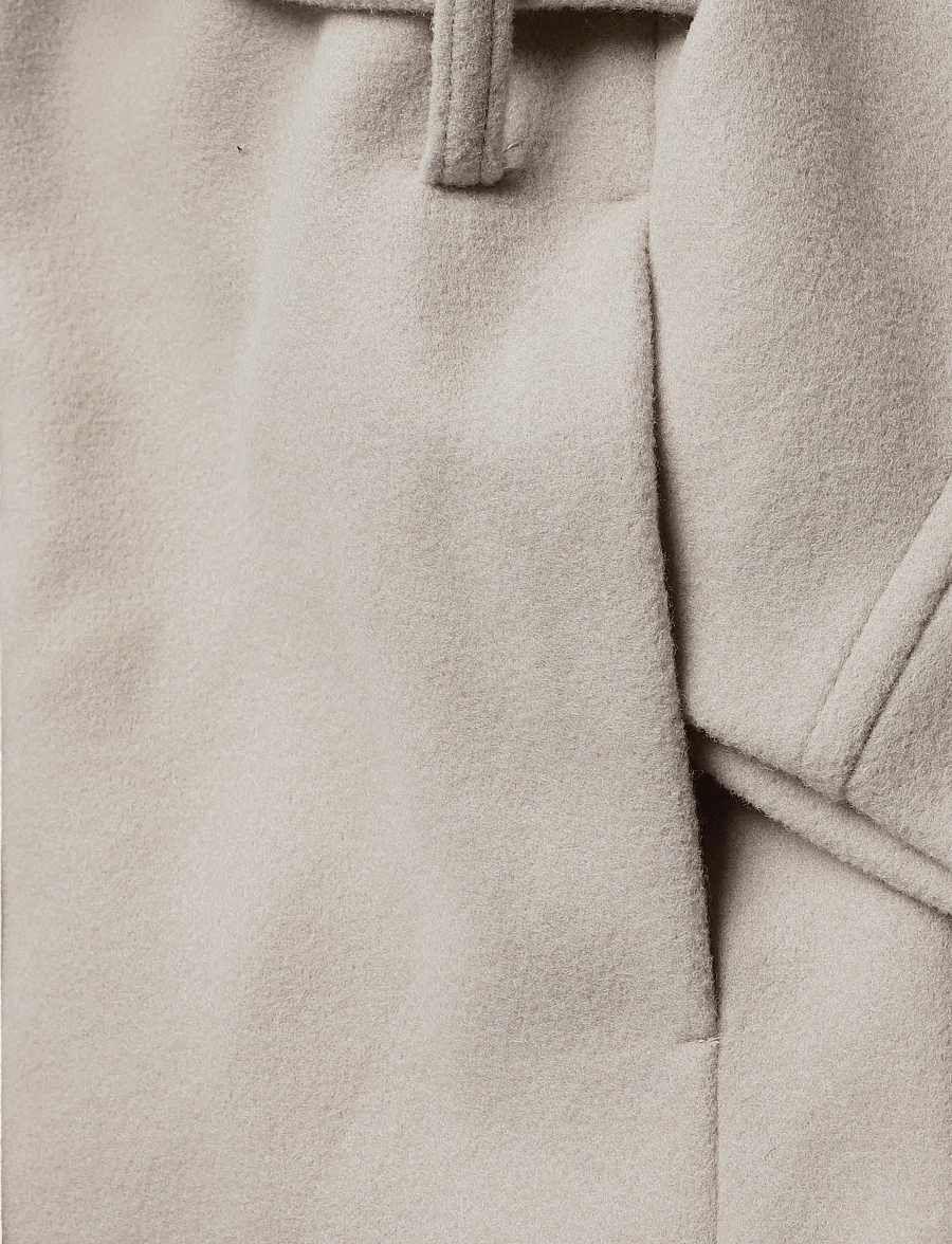 Gina Tricot - High neck wool blend jacket - wolljacken - creme (1263) - 3