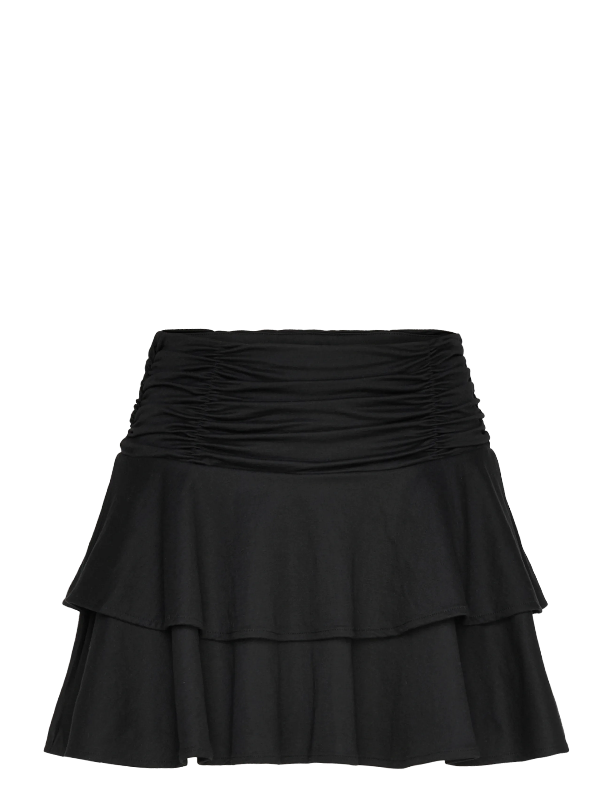 Gina Tricot Mini frill skirt - Modetrender - BLACK (9000) / black