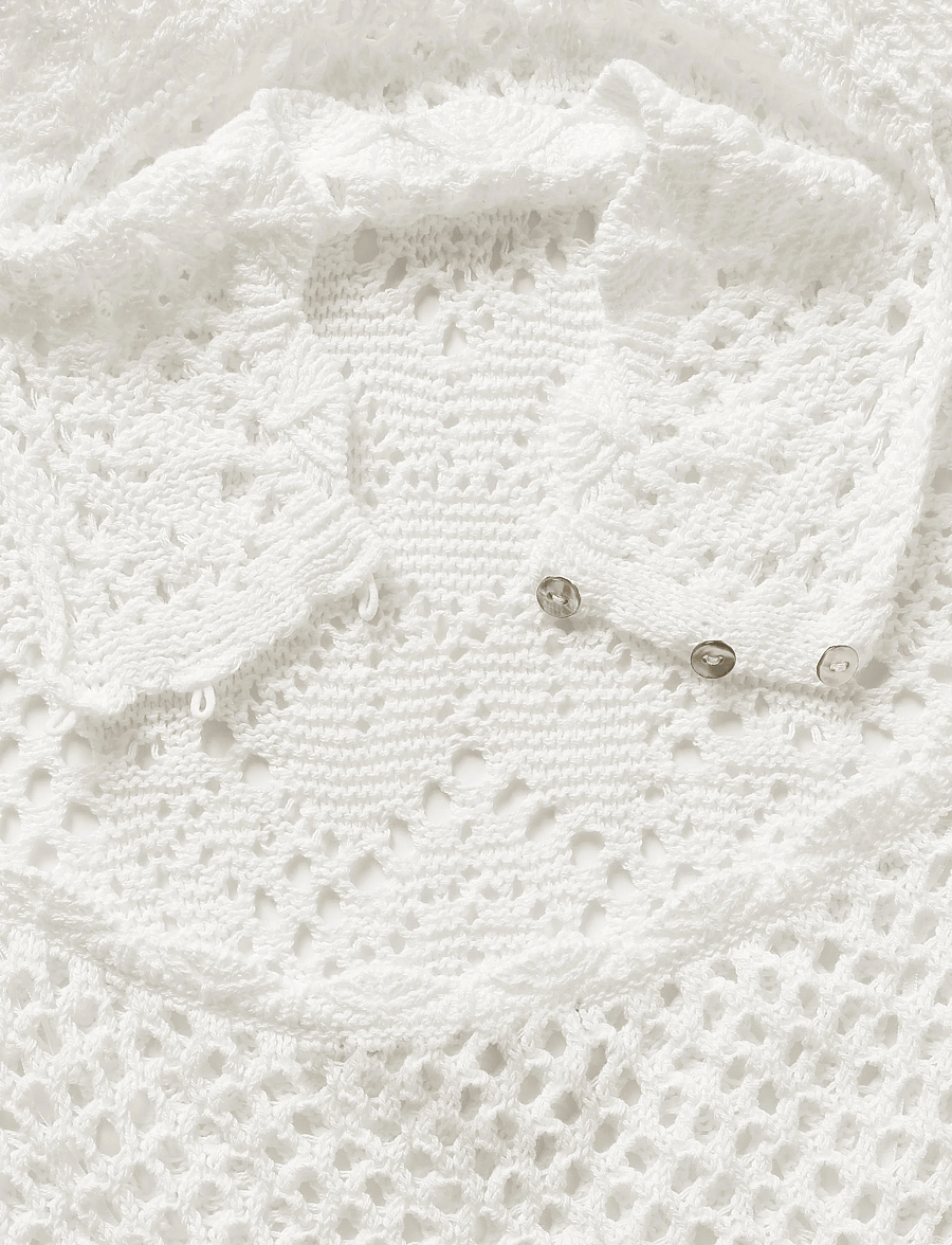 Gina Tricot - Halterneck knitted singlet - tanktops - offwhite - 3