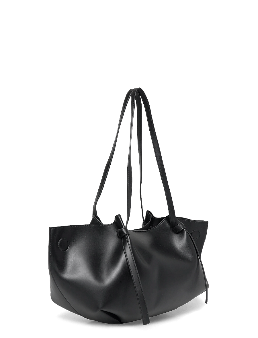 Gina Tricot - Strap handle tote bag - tote bags - black (9000) - 2
