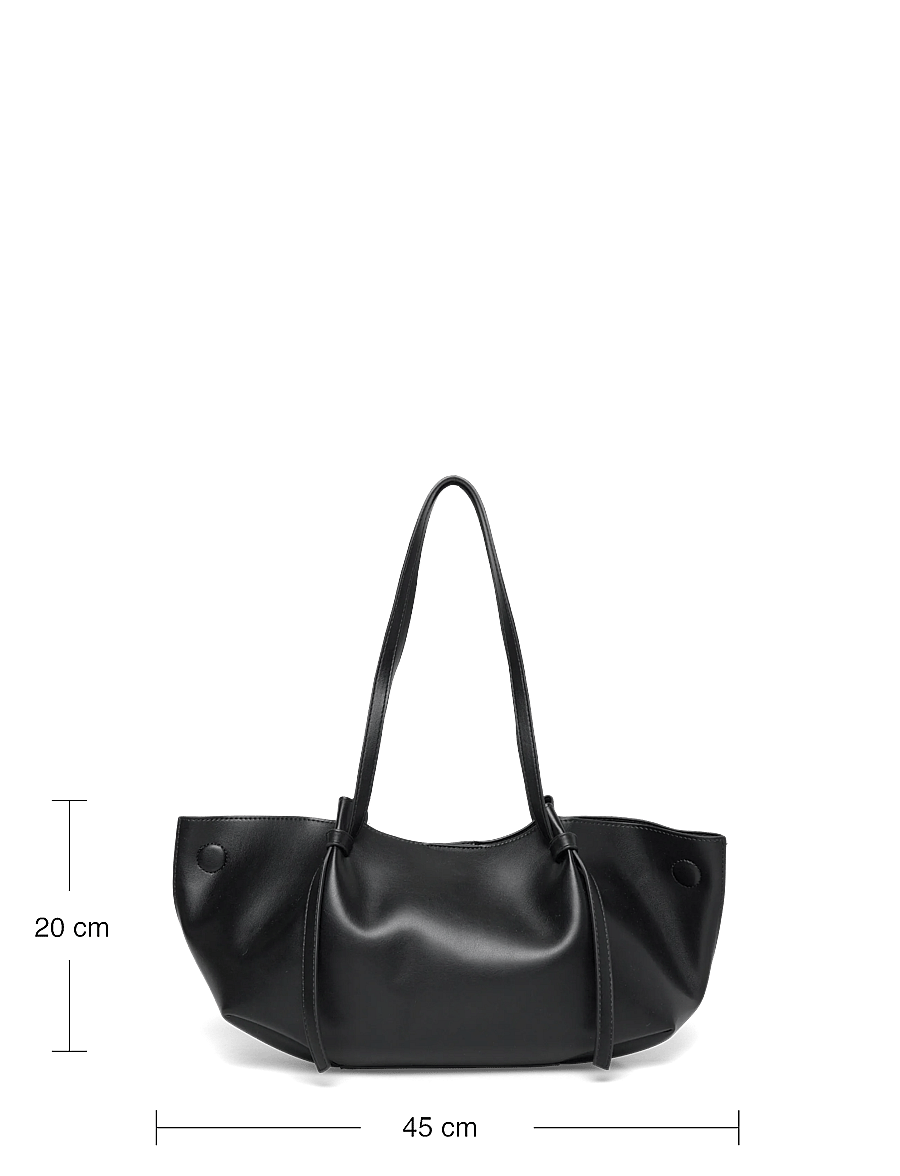 Gina Tricot - Strap handle tote bag - tote bags - black (9000) - 3