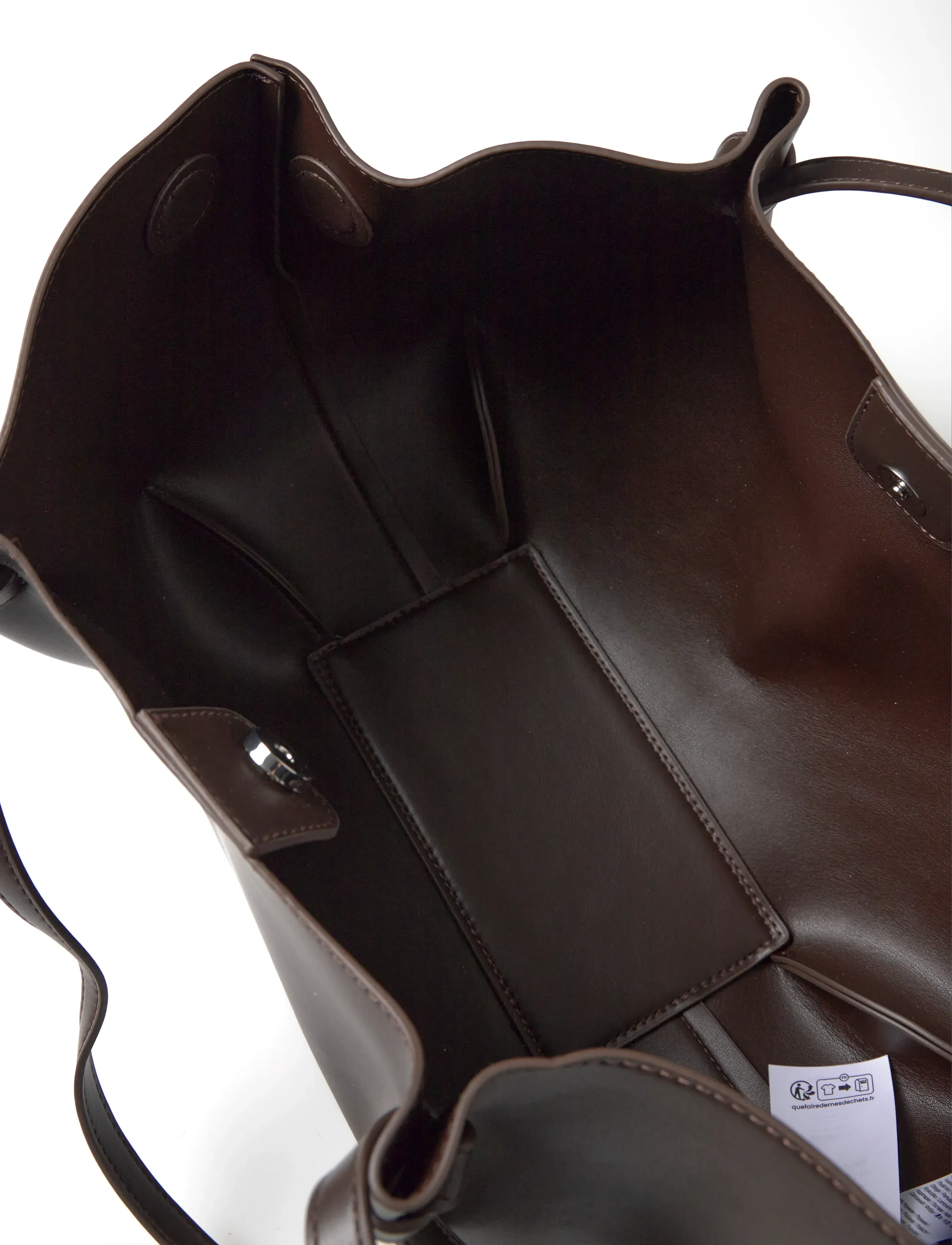 Gina Tricot - Strap handle tote bag - tote bags - brown (7000) - 4