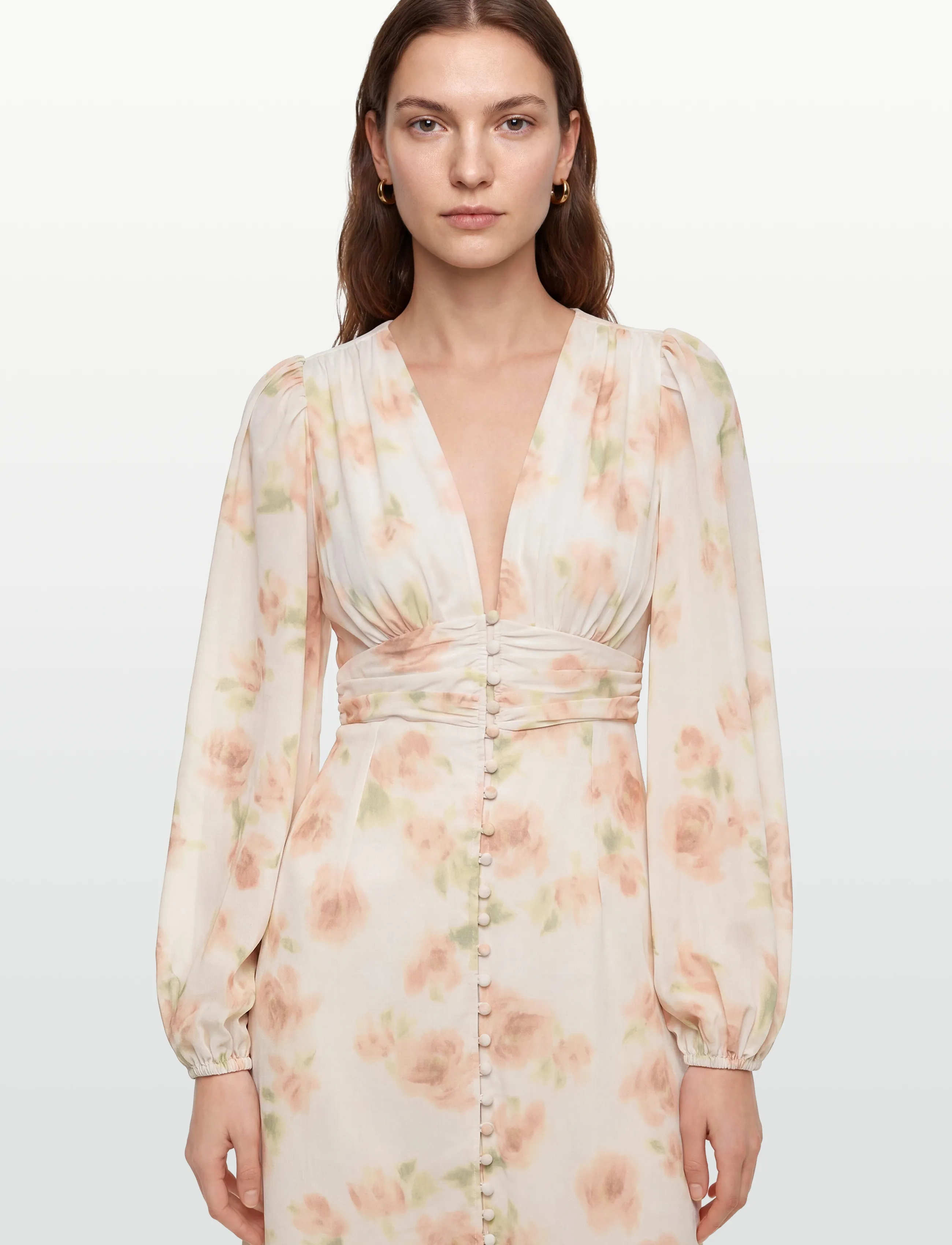 Gina Tricot - Balloon sleeve dress - aop (1440) - 3