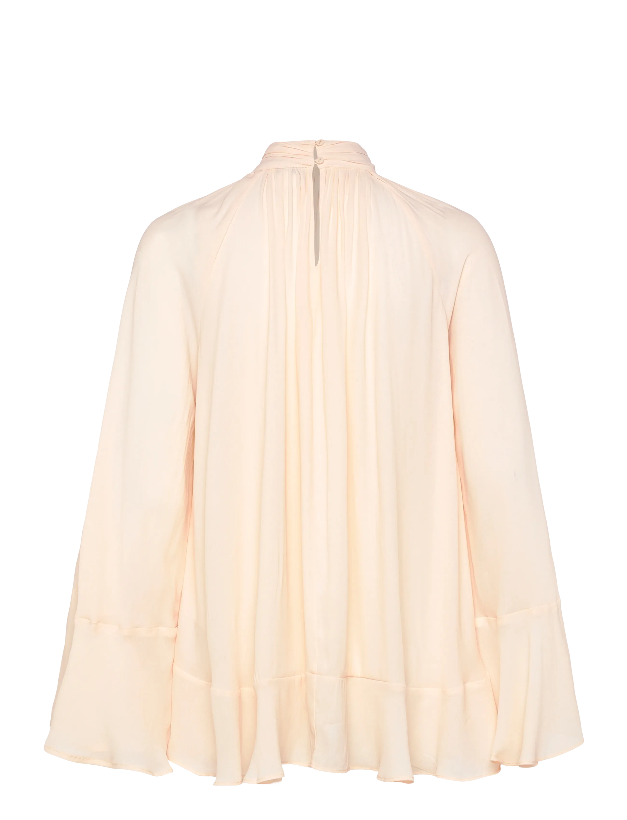 Gina Tricot - Boho frill blouse - långärmade blusar - peach (2560) - 2