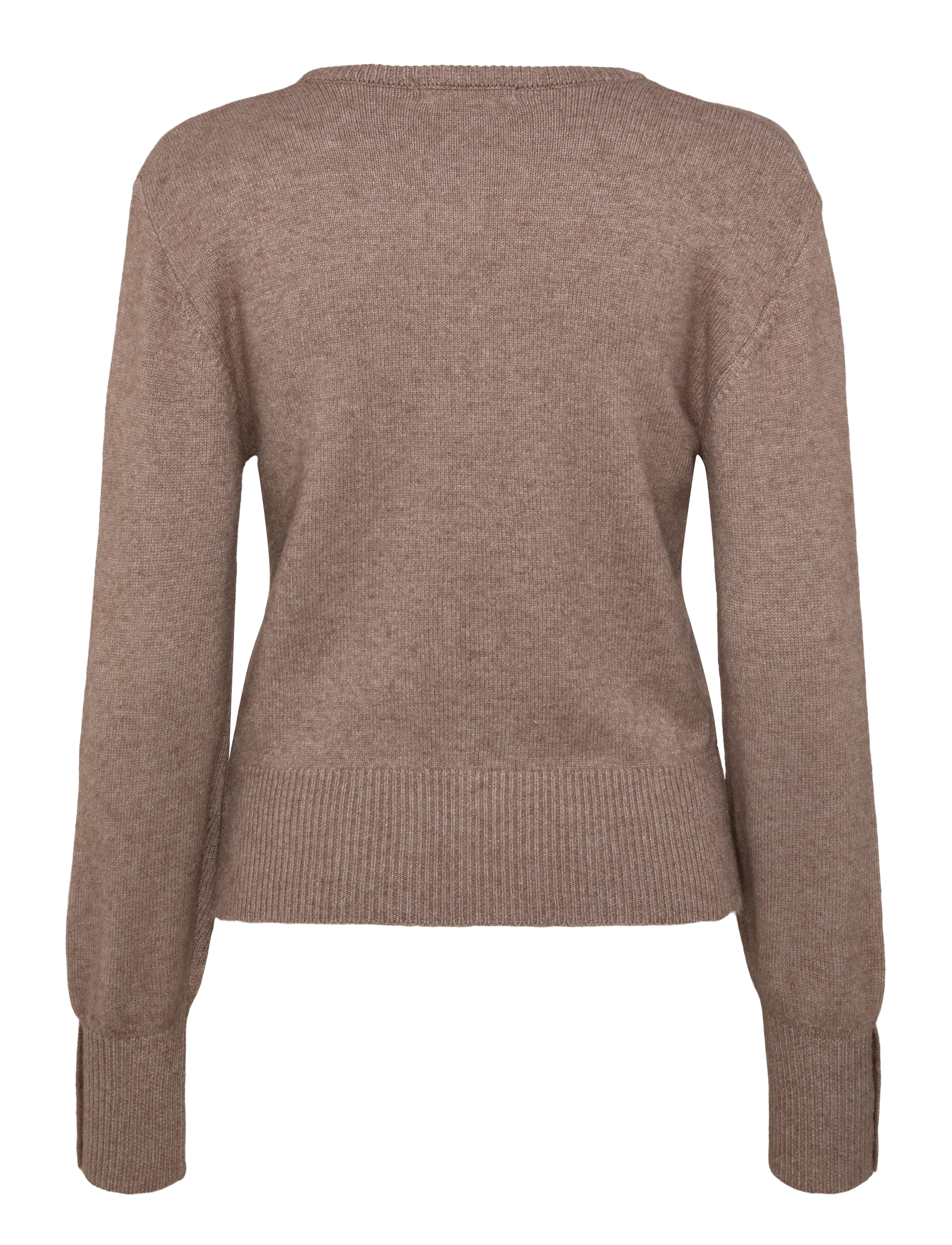 Gina Tricot - Knitted cardigan - cardigans - brown melange (7924) - 1