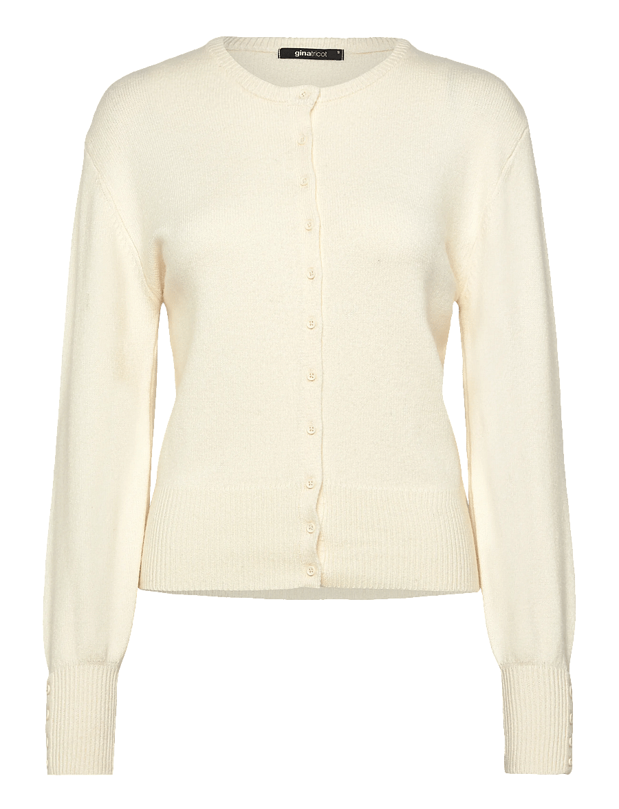 Gina Tricot - Knitted cardigan - cardigans - gardenia (1496) - 0