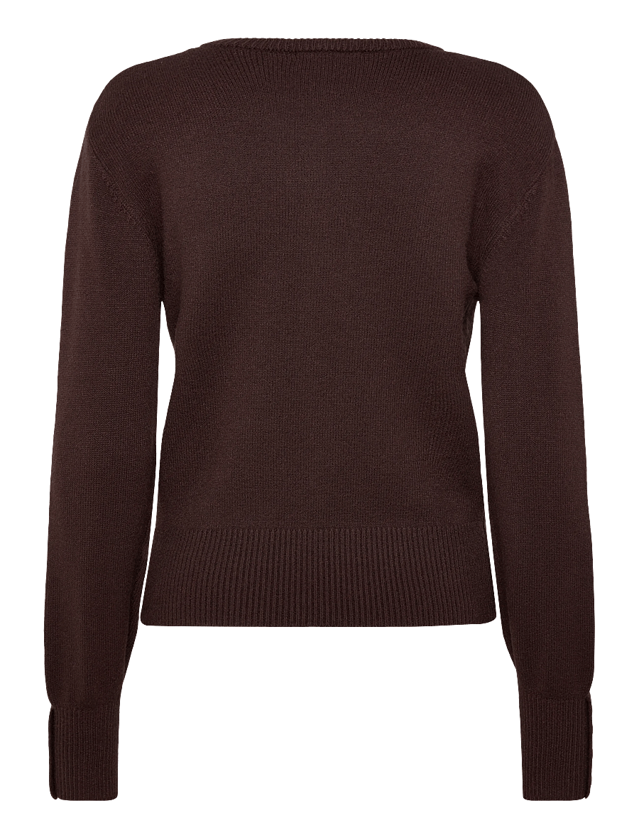 Gina Tricot - Knitted cardigan - strickjacken - seal brown (7083) - 1