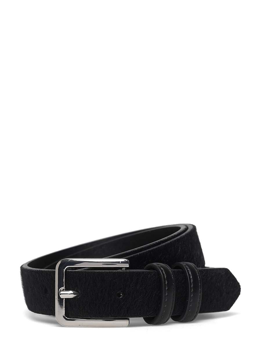 Gina Tricot - Hair-on hip belt - freizeitgürtel - black (9000) - 0