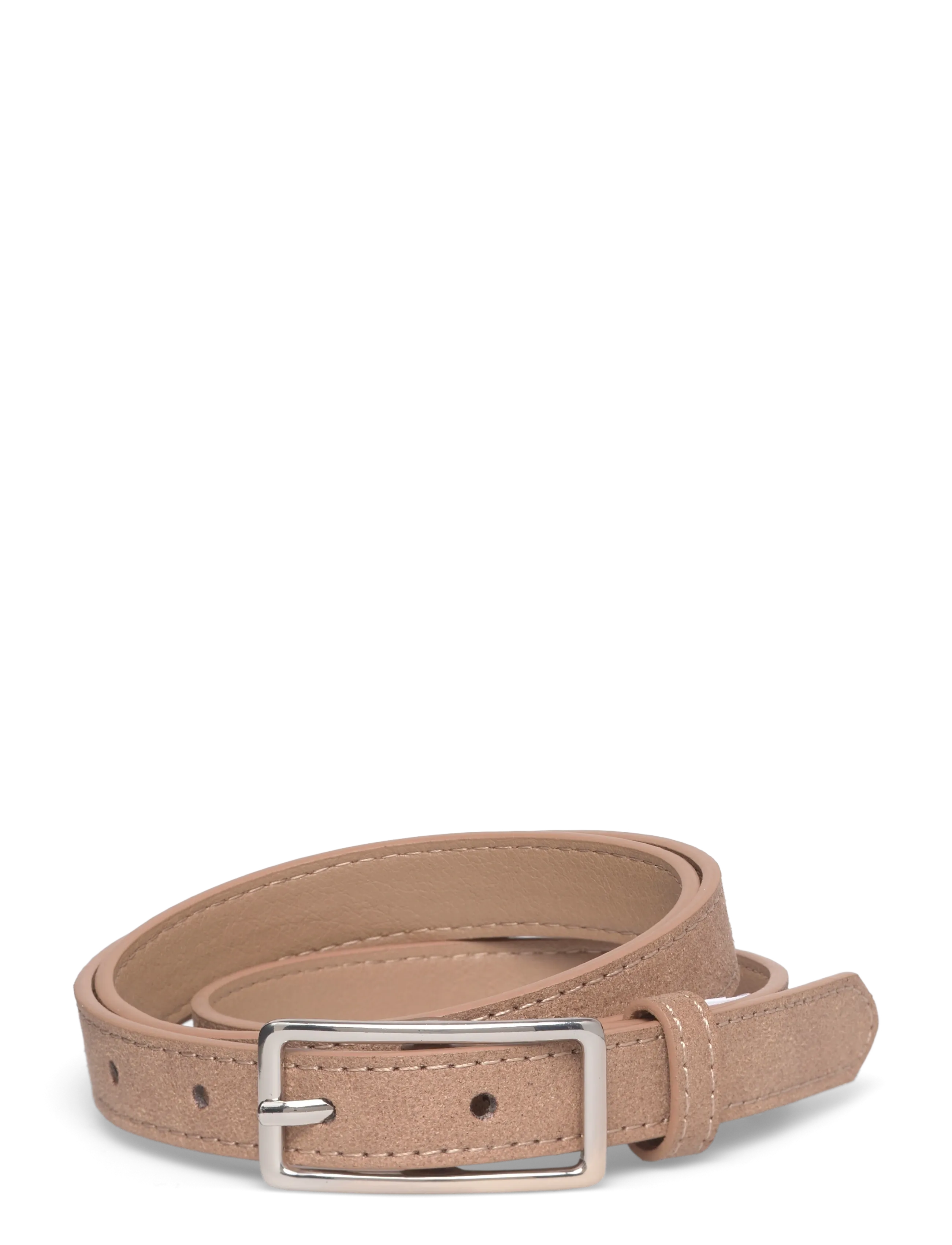 Gina Tricot Clean rectangular belt - Swedish brands - LIGHT BROWN (7053) / beige