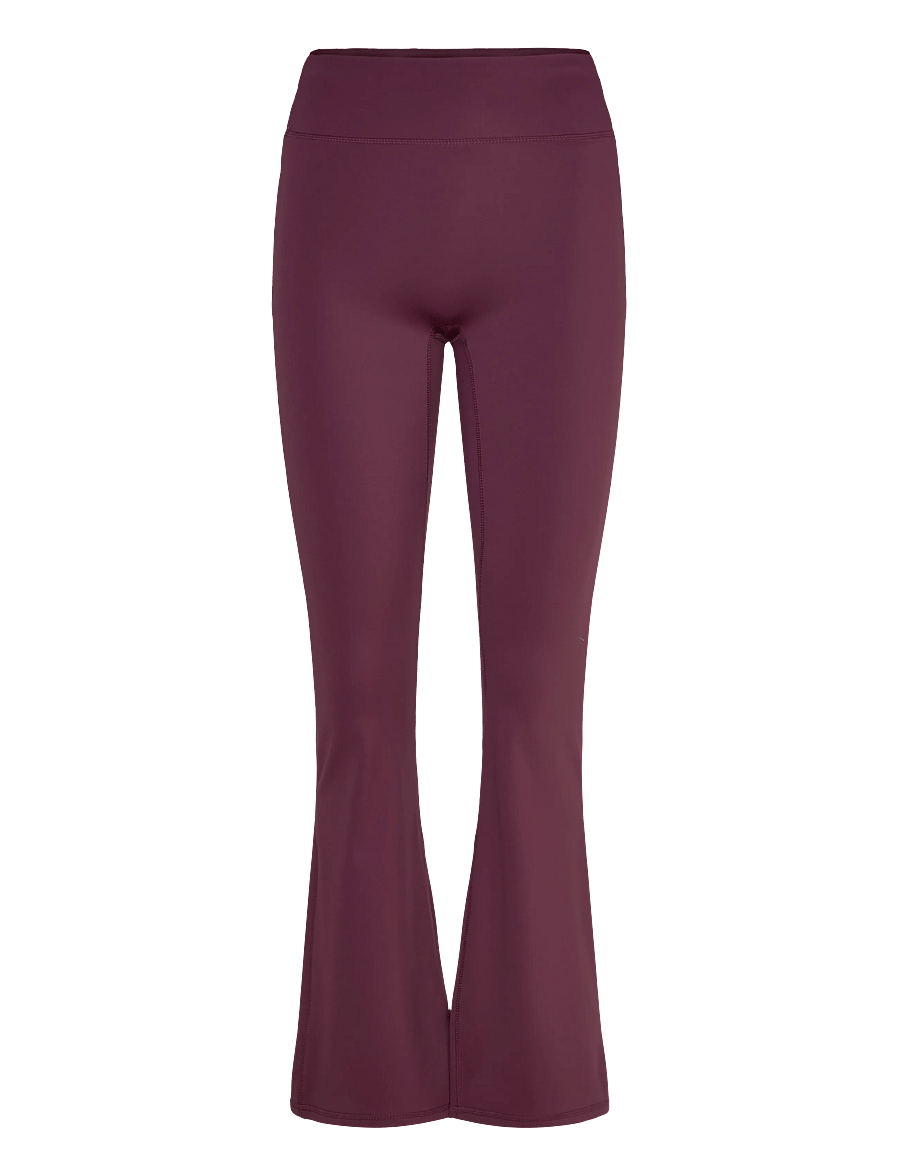 Gina Tricot - Flare yoga tights - pyjama pants - wine - 0