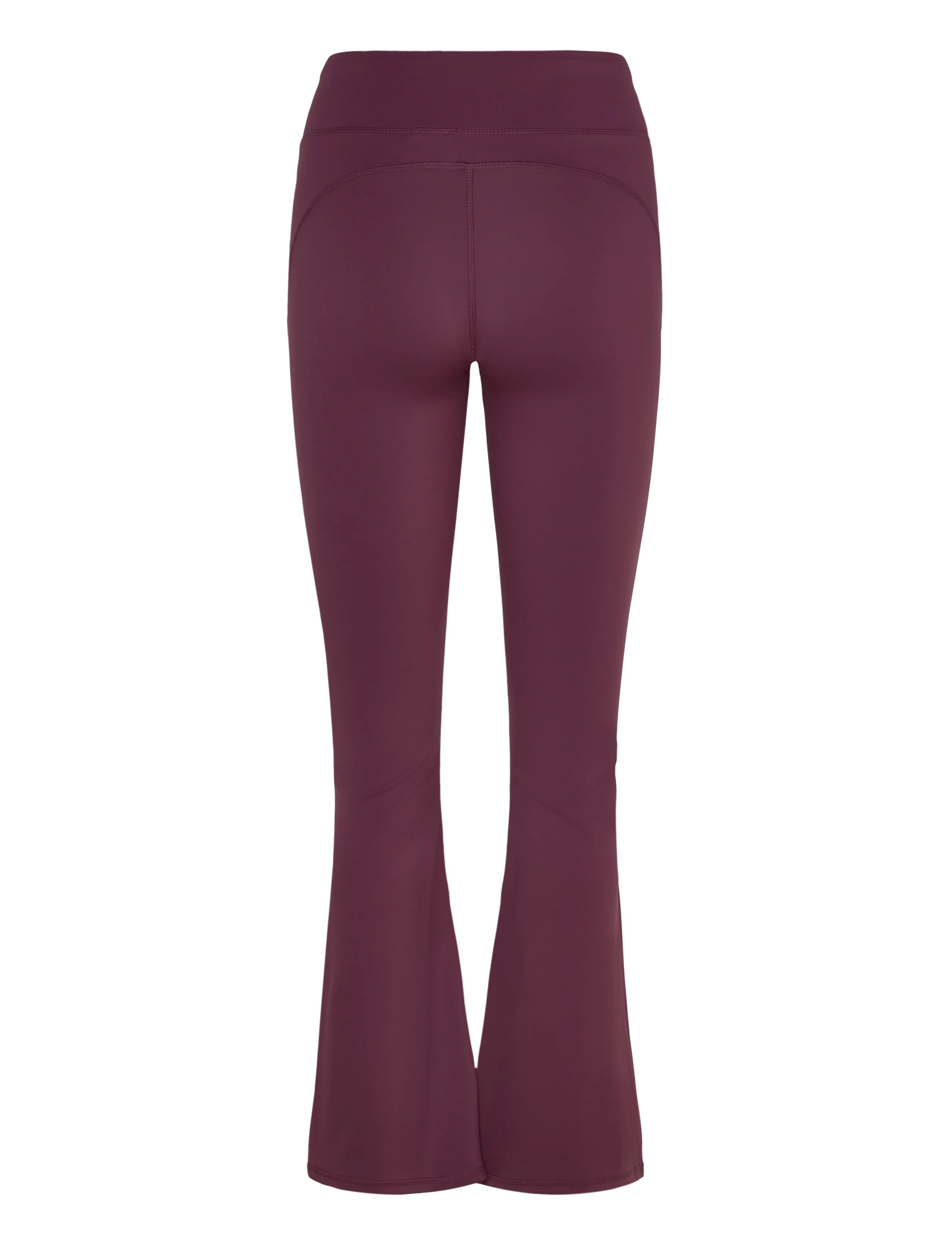 Gina Tricot - Flare yoga tights - natbukser - wine - 1