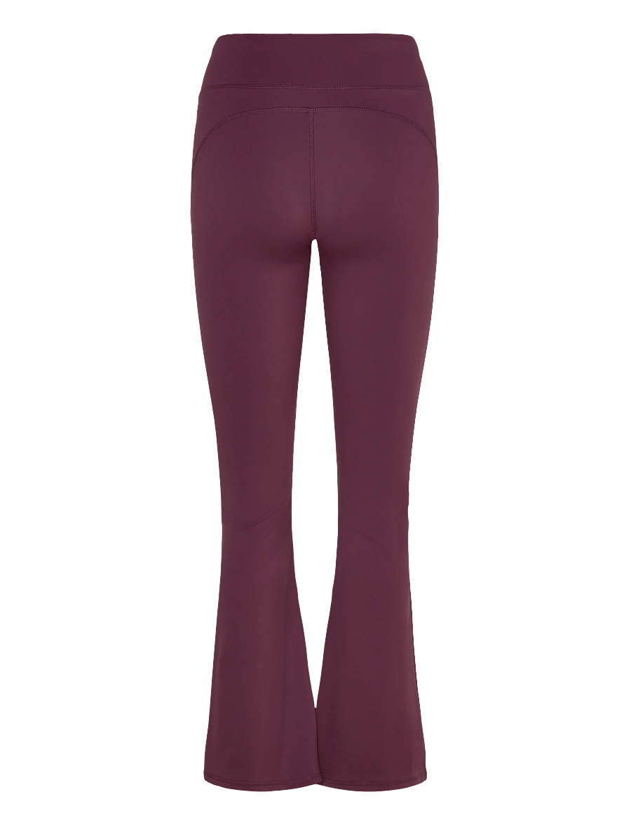 Gina Tricot - Flare yoga tights - pyjama pants - wine - 1