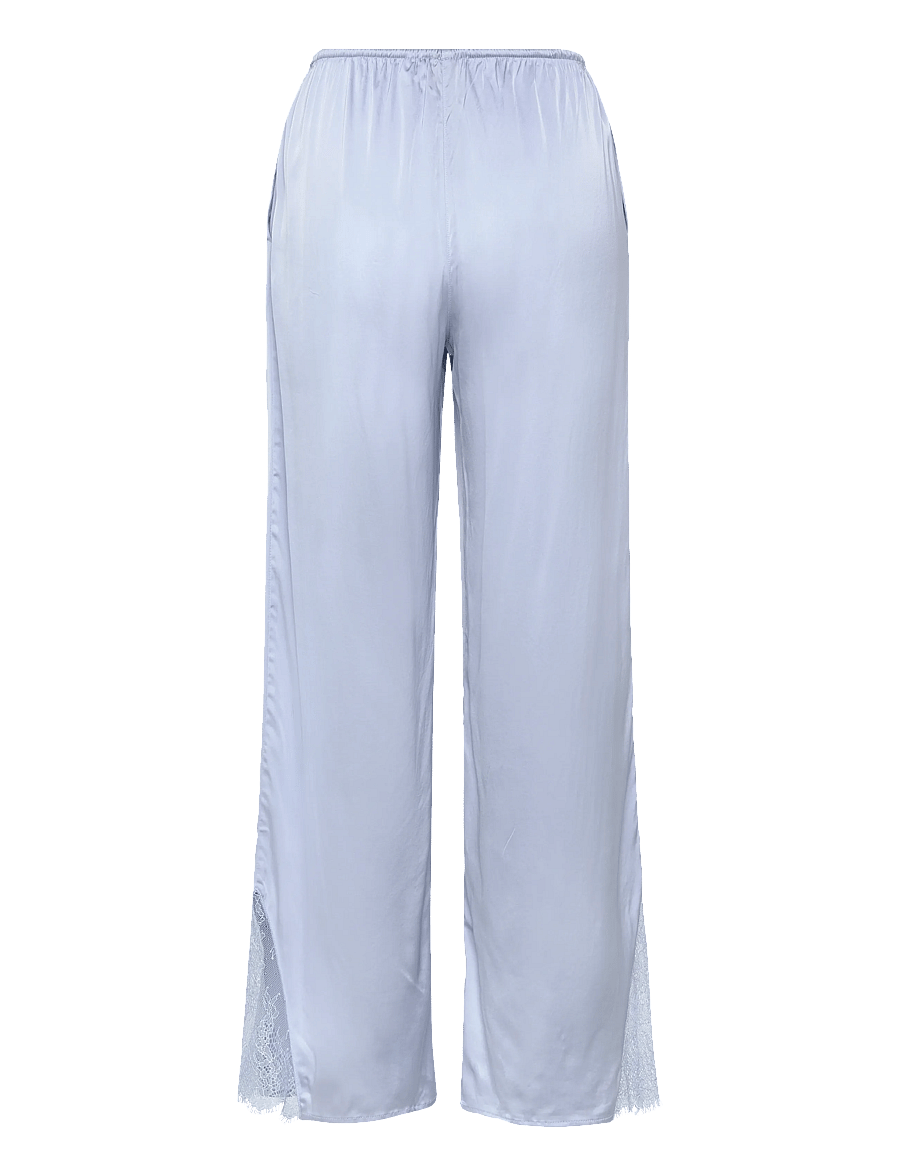 Gina Tricot - Satin loungewear trousers - natbukser - dreamy blue - 1