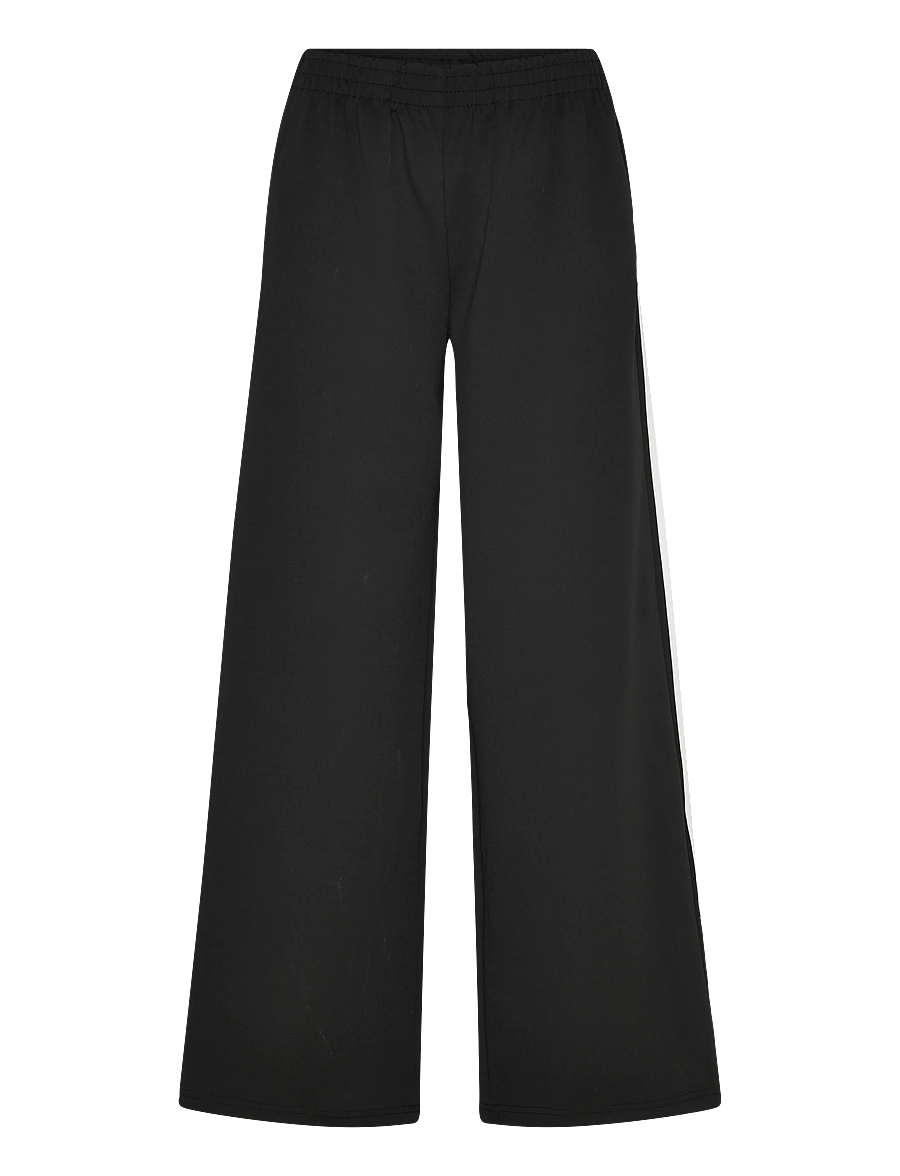 Gina Tricot - Sporty wide trousers - modetrender - black (9000) - 1