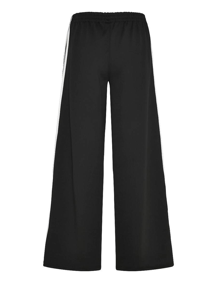 Gina Tricot - Sporty wide trousers - modetrender - black (9000) - 2