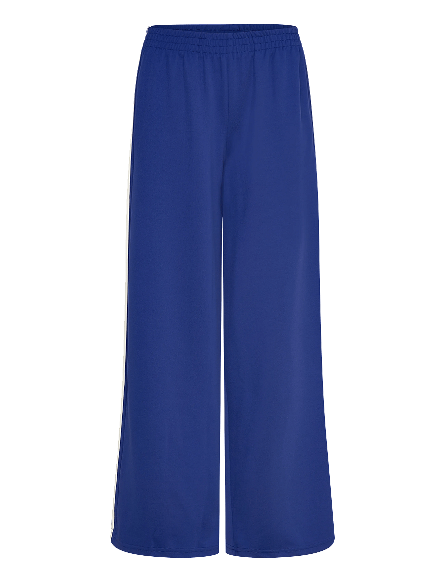 Gina Tricot - Sporty wide trousers - moetrendid - mazarine blue - 1