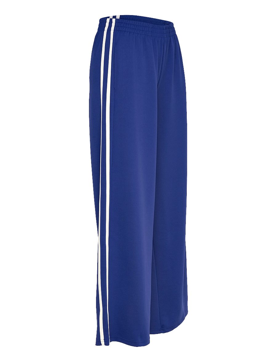 Gina Tricot - Sporty wide trousers - moetrendid - mazarine blue - 3