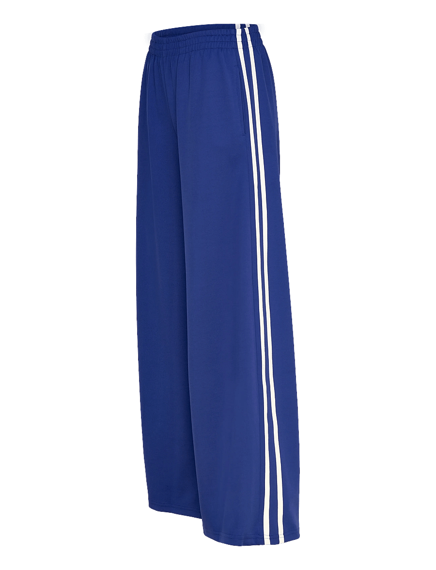 Gina Tricot - Sporty wide trousers - moetrendid - mazarine blue - 4