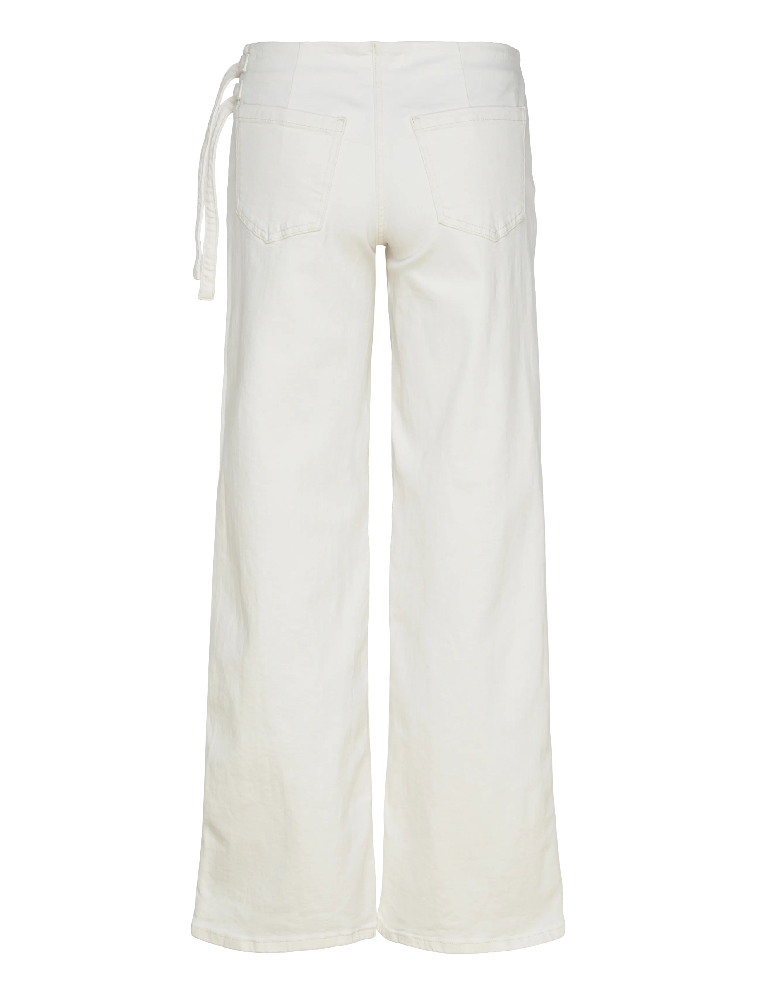 Gina Tricot - Booty belted jeans - vida jeans - offwhite - 2