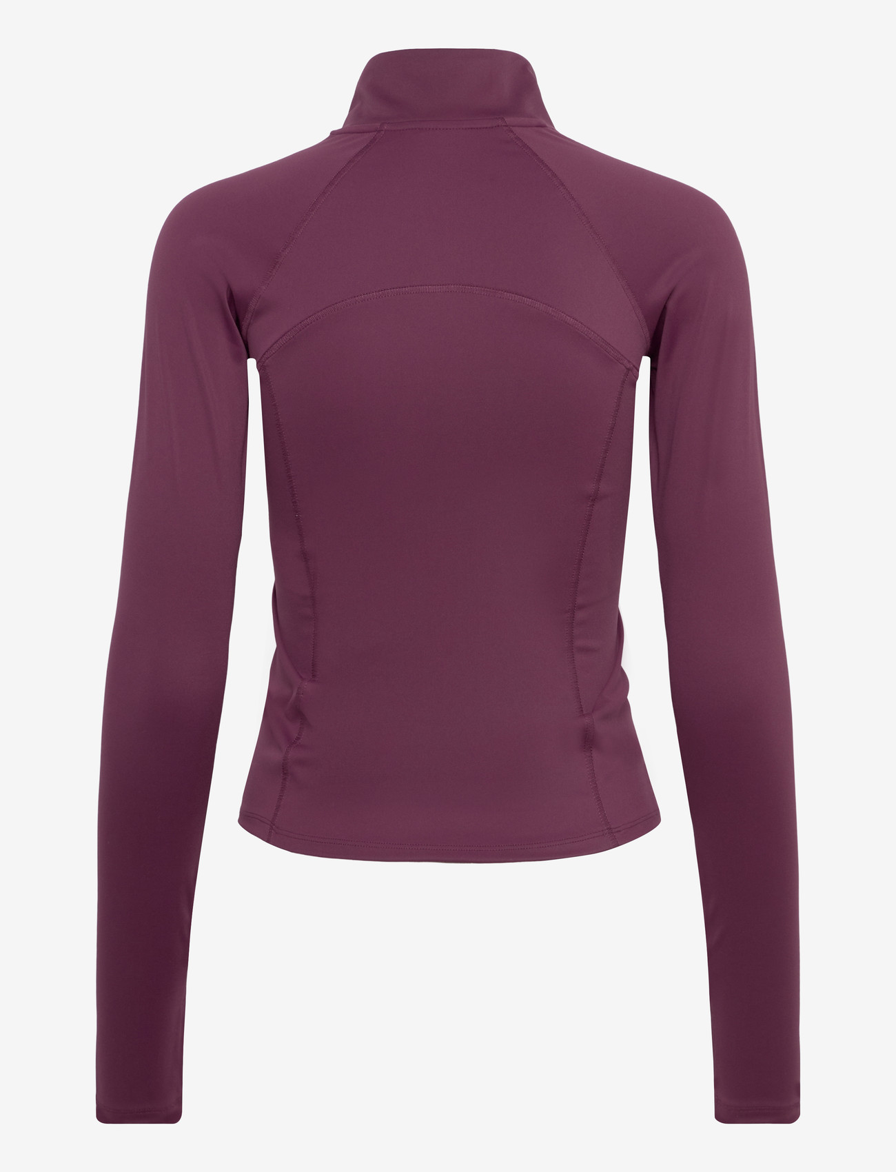 Gina Tricot - Zip yoga jacket - overdele - wine - 1