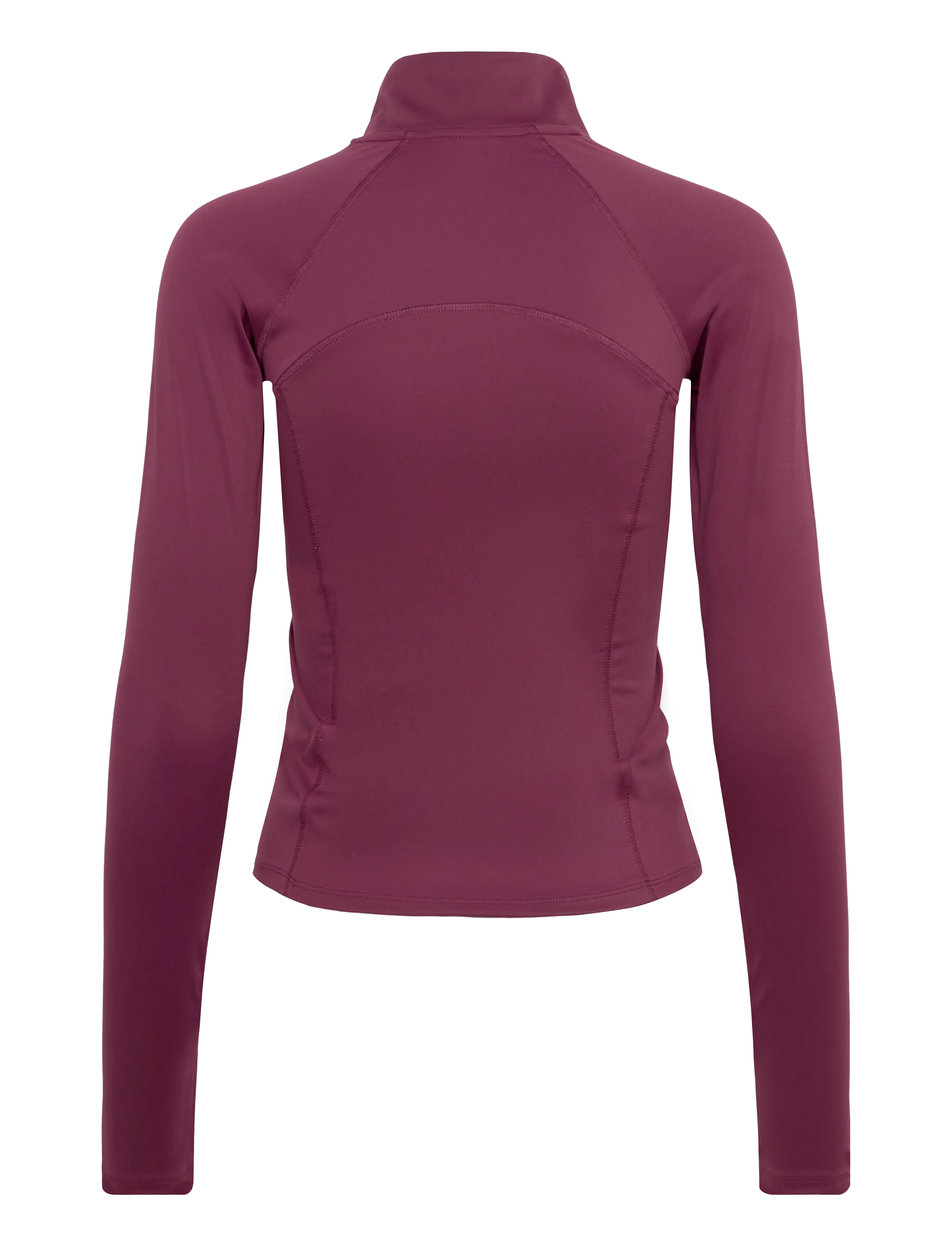 Gina Tricot - Zip yoga jacket - alussärgid - wine - 1