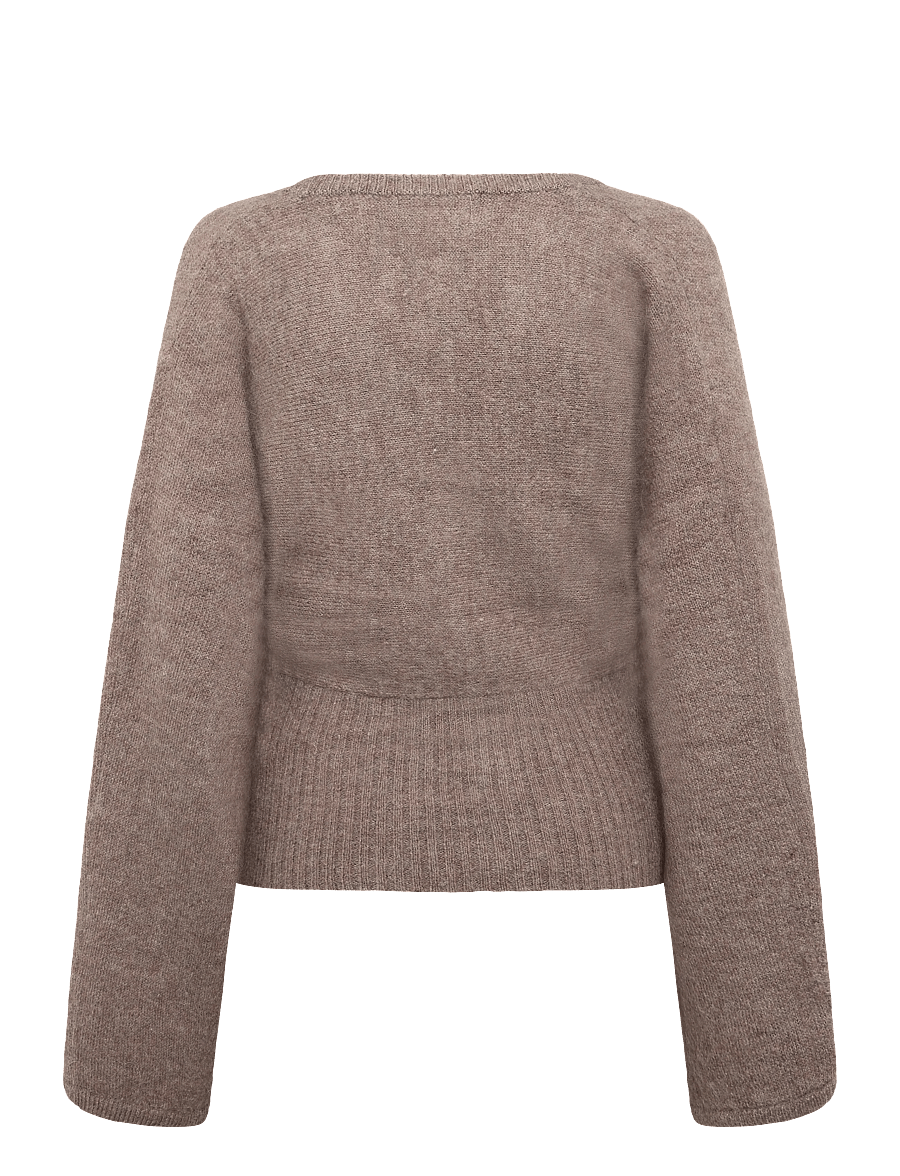 Gina Tricot - Fitted waist knitted cardigan - koftor - falcon (7092) - 1