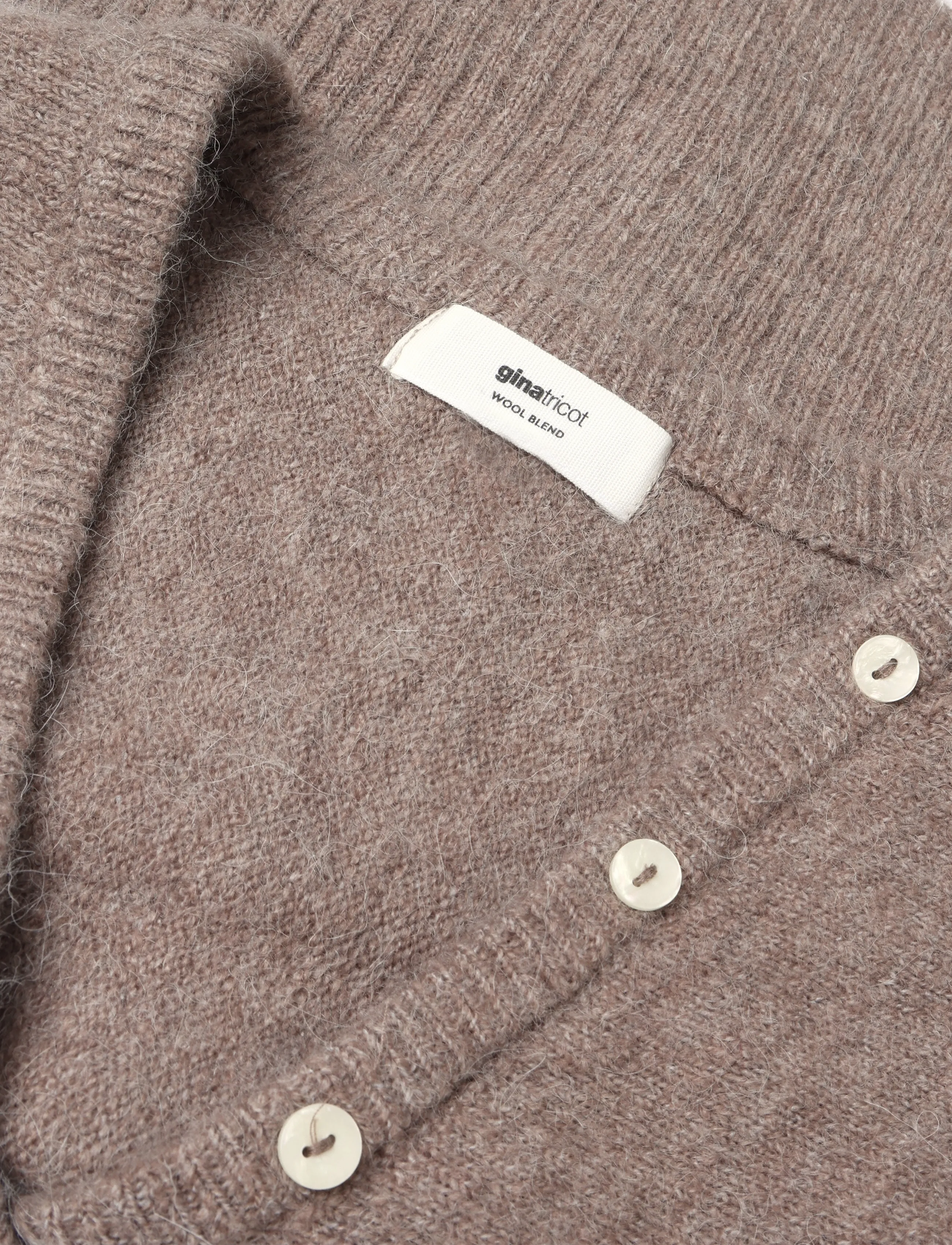 Gina Tricot - Fitted waist knitted cardigan - koftor - falcon (7092) - 2