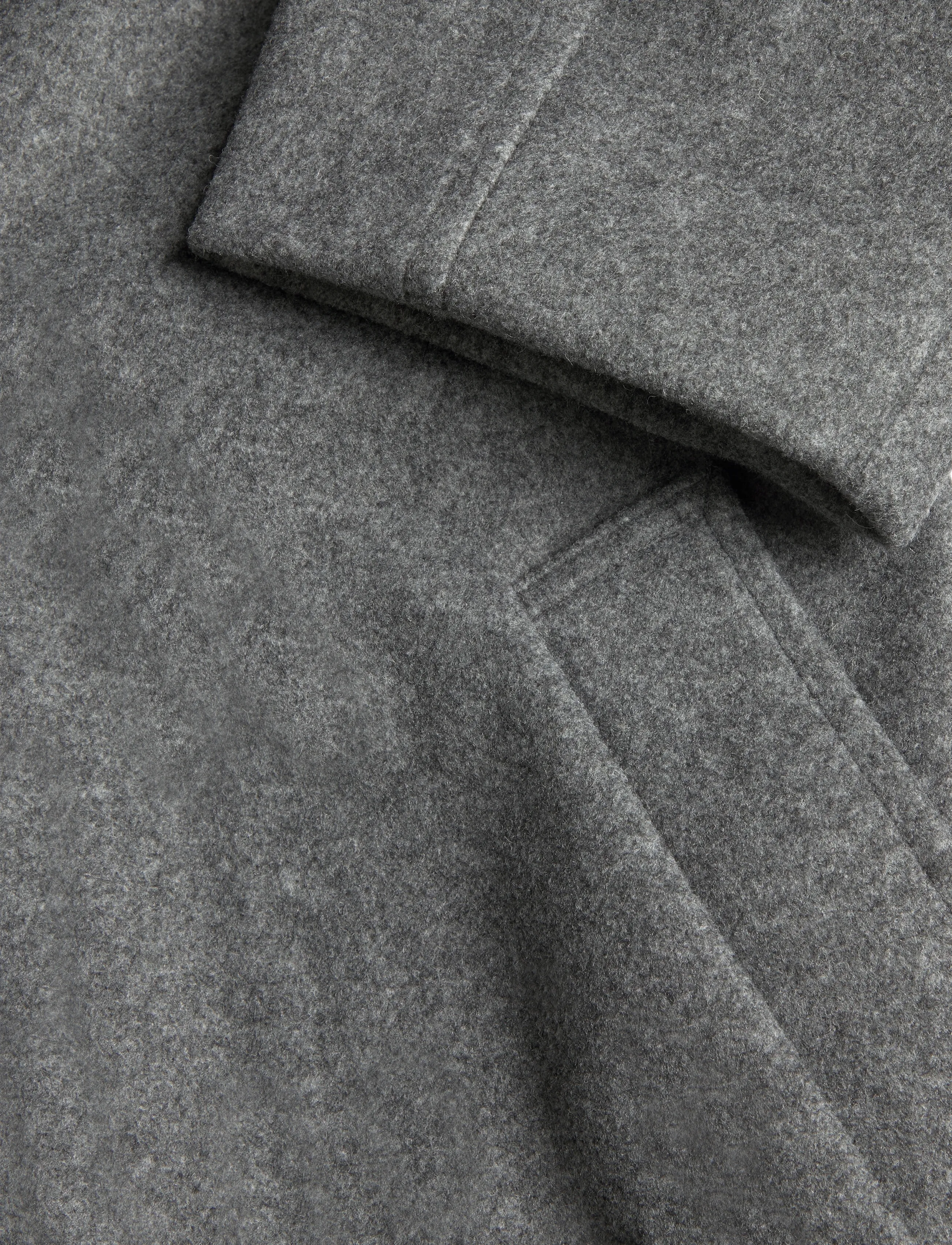 Gina Tricot - High neck wool blend coat - vinterjakker - grey - 3