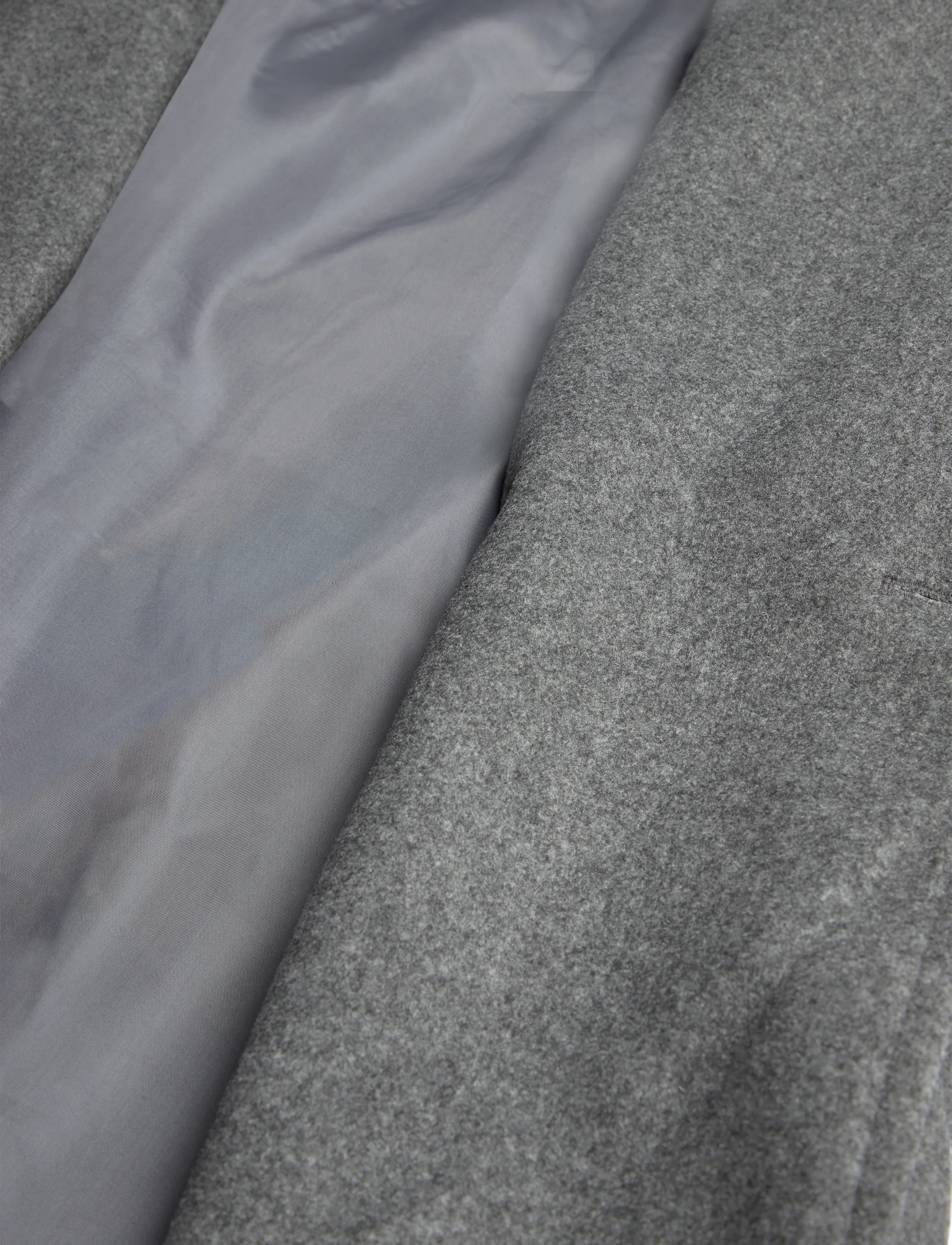Gina Tricot - High neck wool blend coat - vinterjakker - grey - 4