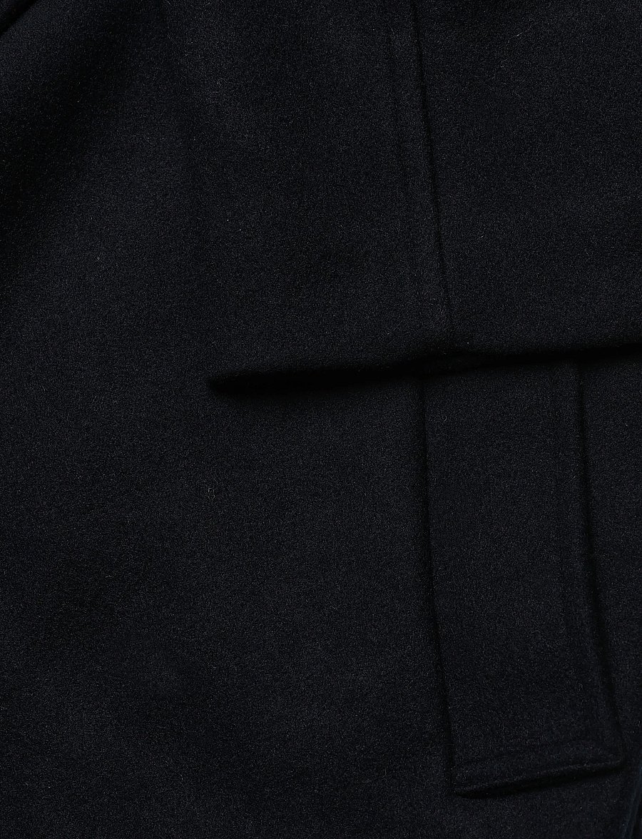 Gina Tricot - High neck wool blend coat - vinterjakker - navy - 3
