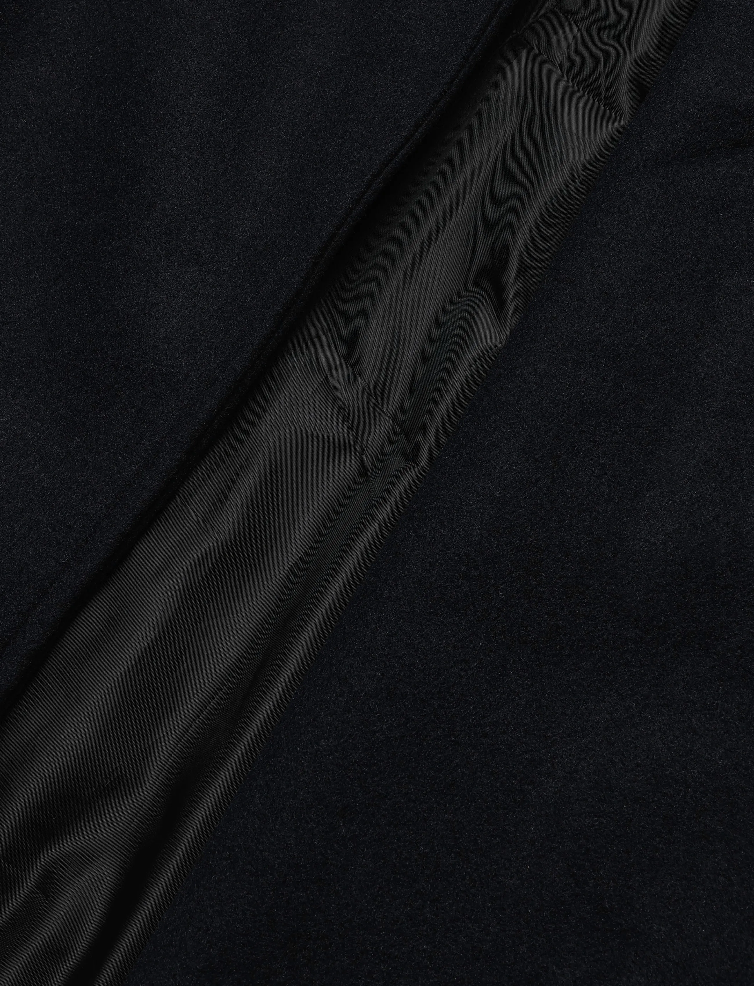 Gina Tricot - High neck wool blend coat - vinterjakker - navy - 4