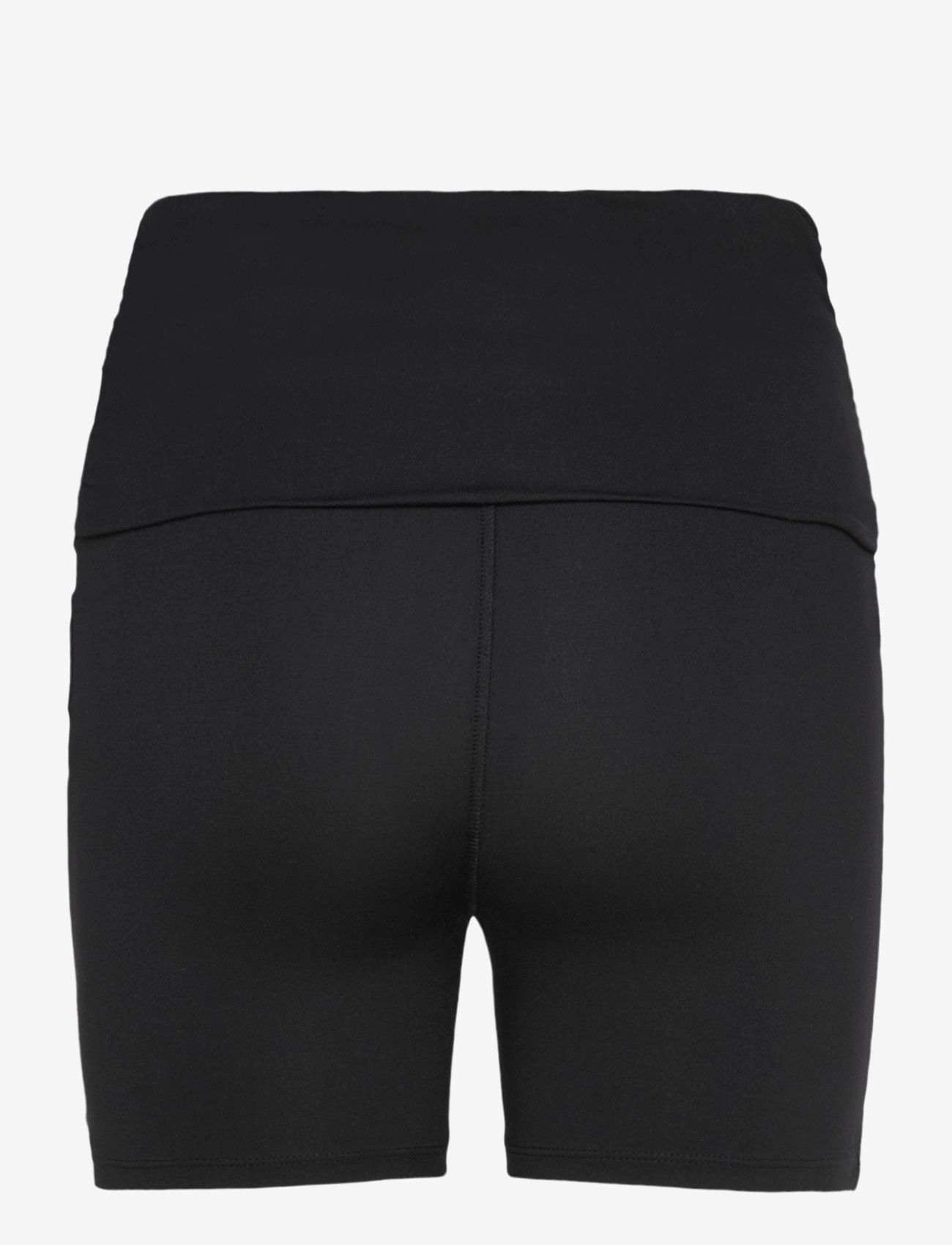 Gina Tricot - Soft folded yoga shorts - træningsshorts - black (9000) - 1