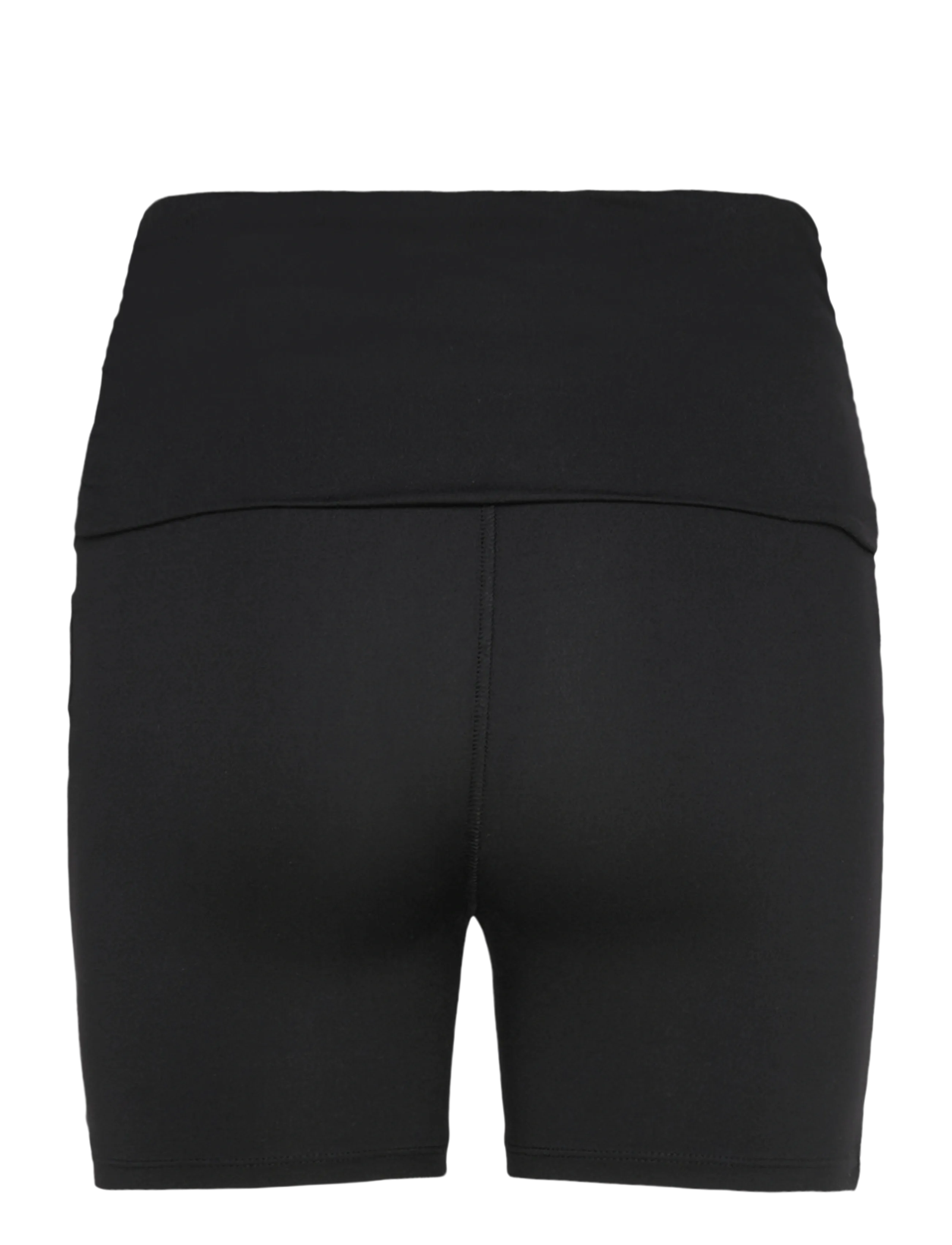 Gina Tricot - Soft folded yoga shorts - lühikesed treeningpüksid - black (9000) - 1