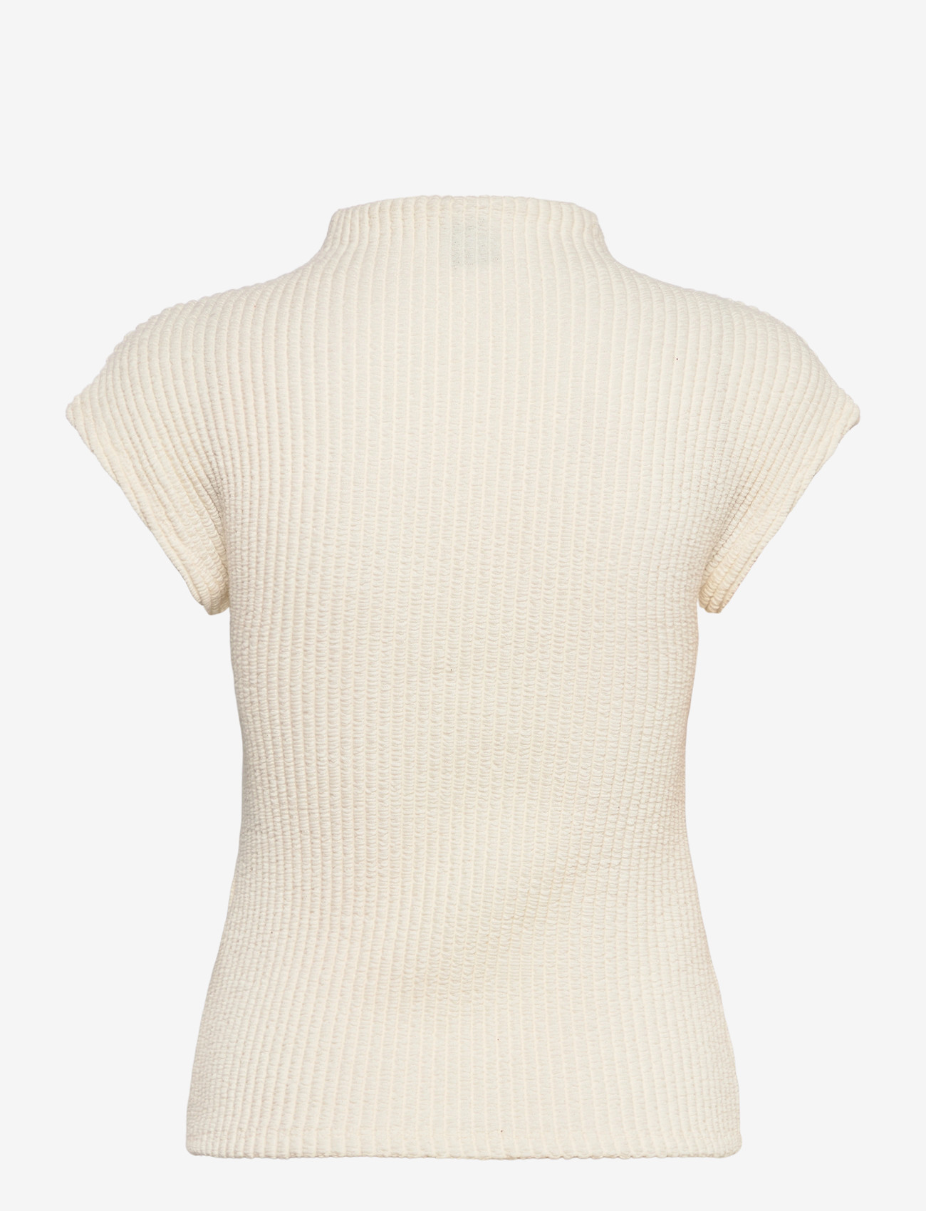 Gina Tricot - Funnel neck top - striktrøjer - egret (1144) - 2