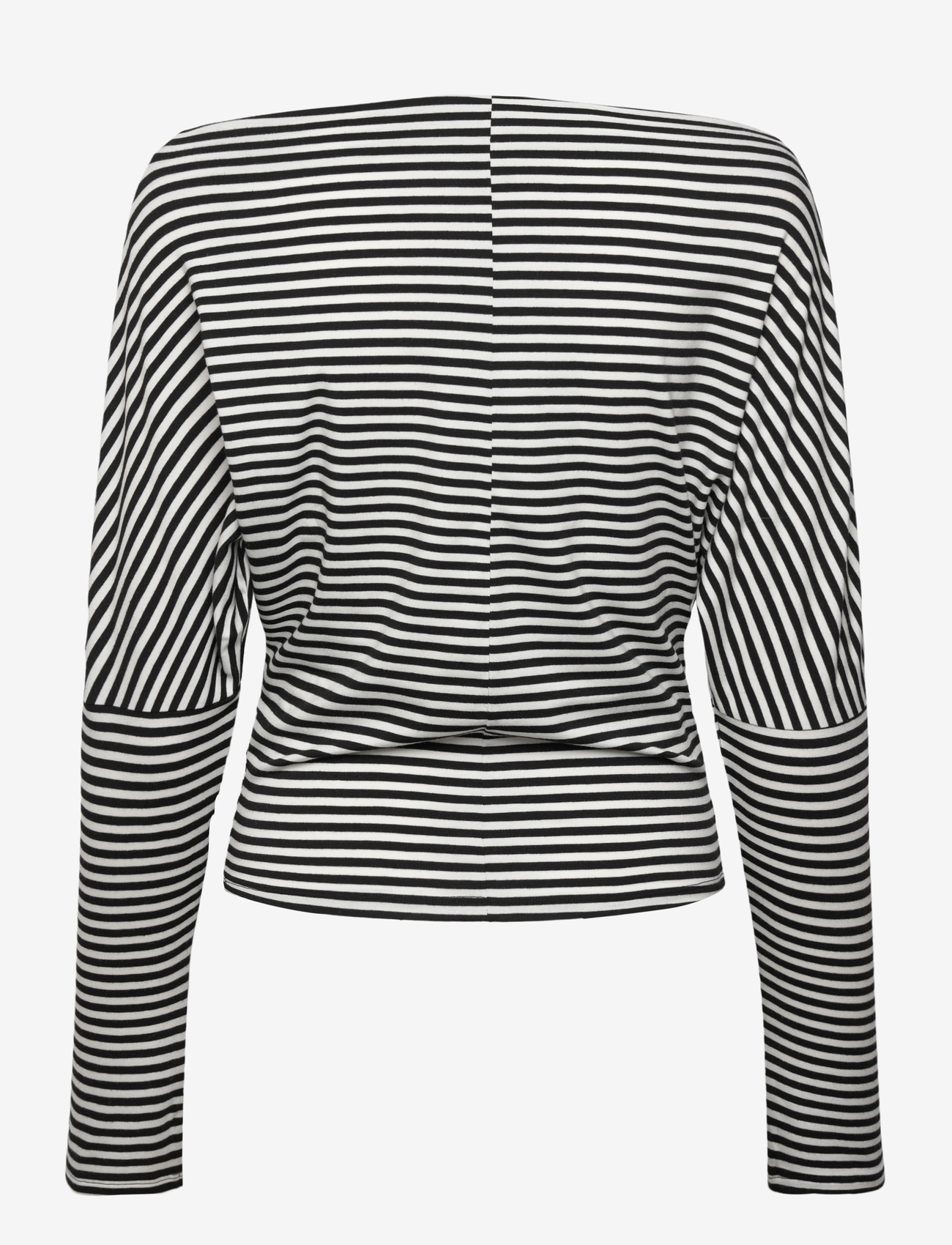 Gina Tricot - Dropped shoulder top - striktrøjer - stripe (1057) - 2