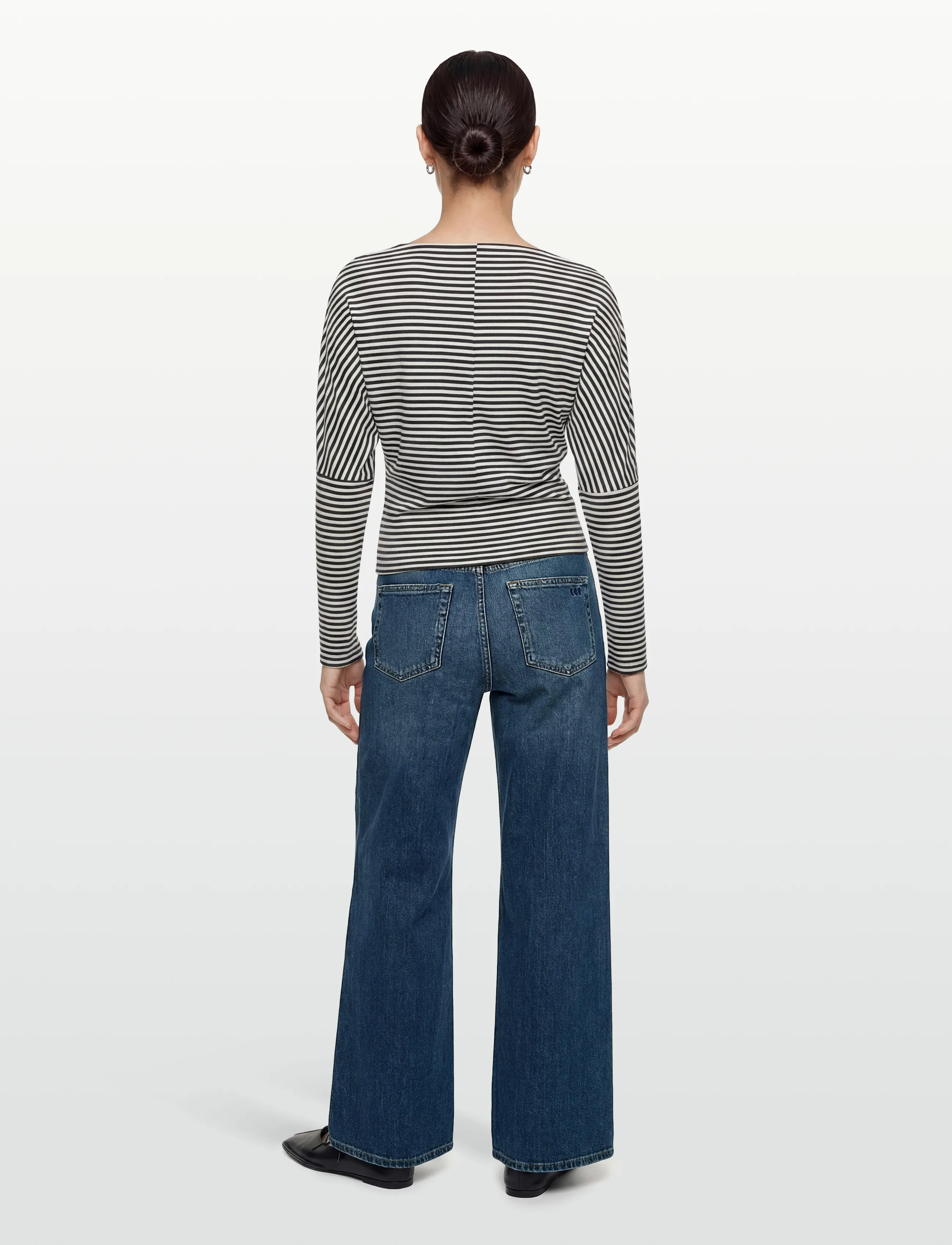 Gina Tricot - Dropped shoulder top - jumpers - stripe (1057) - 4