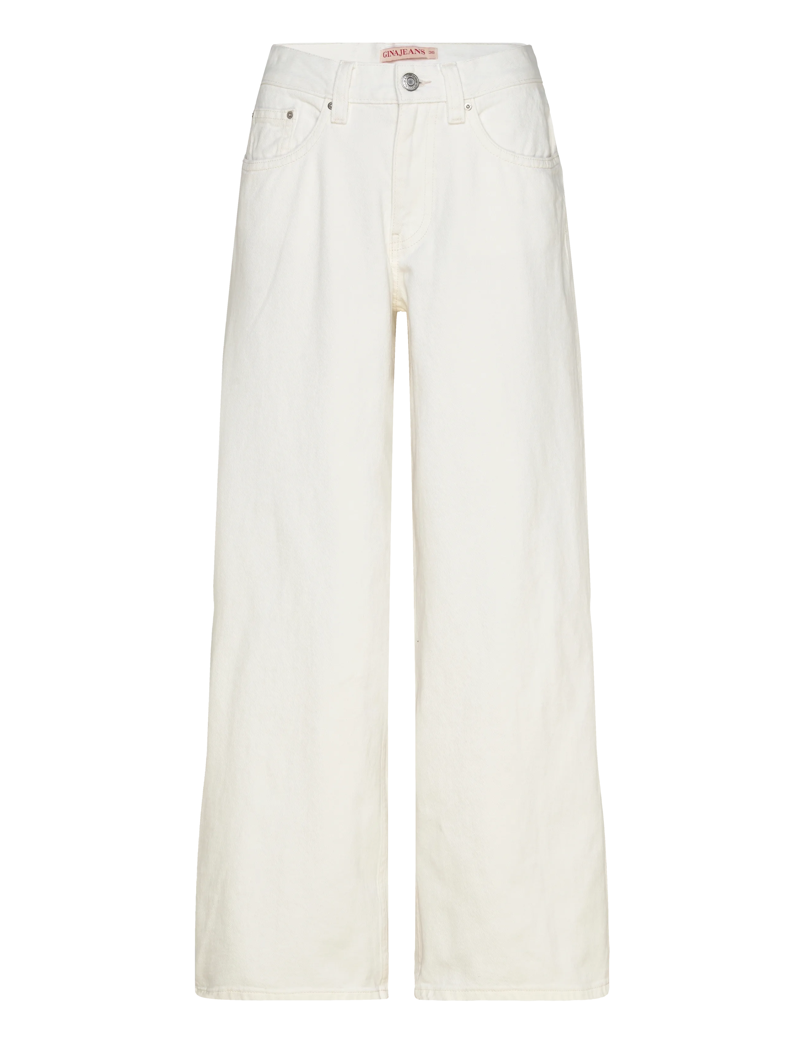 Gina Tricot Baggy babe jeans - Dżinsy - OFFWHITE / cream
