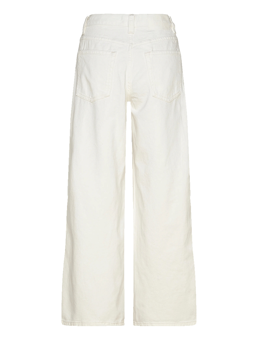 Gina Tricot - Baggy babe jeans - hosen mit weitem bein - offwhite - 2